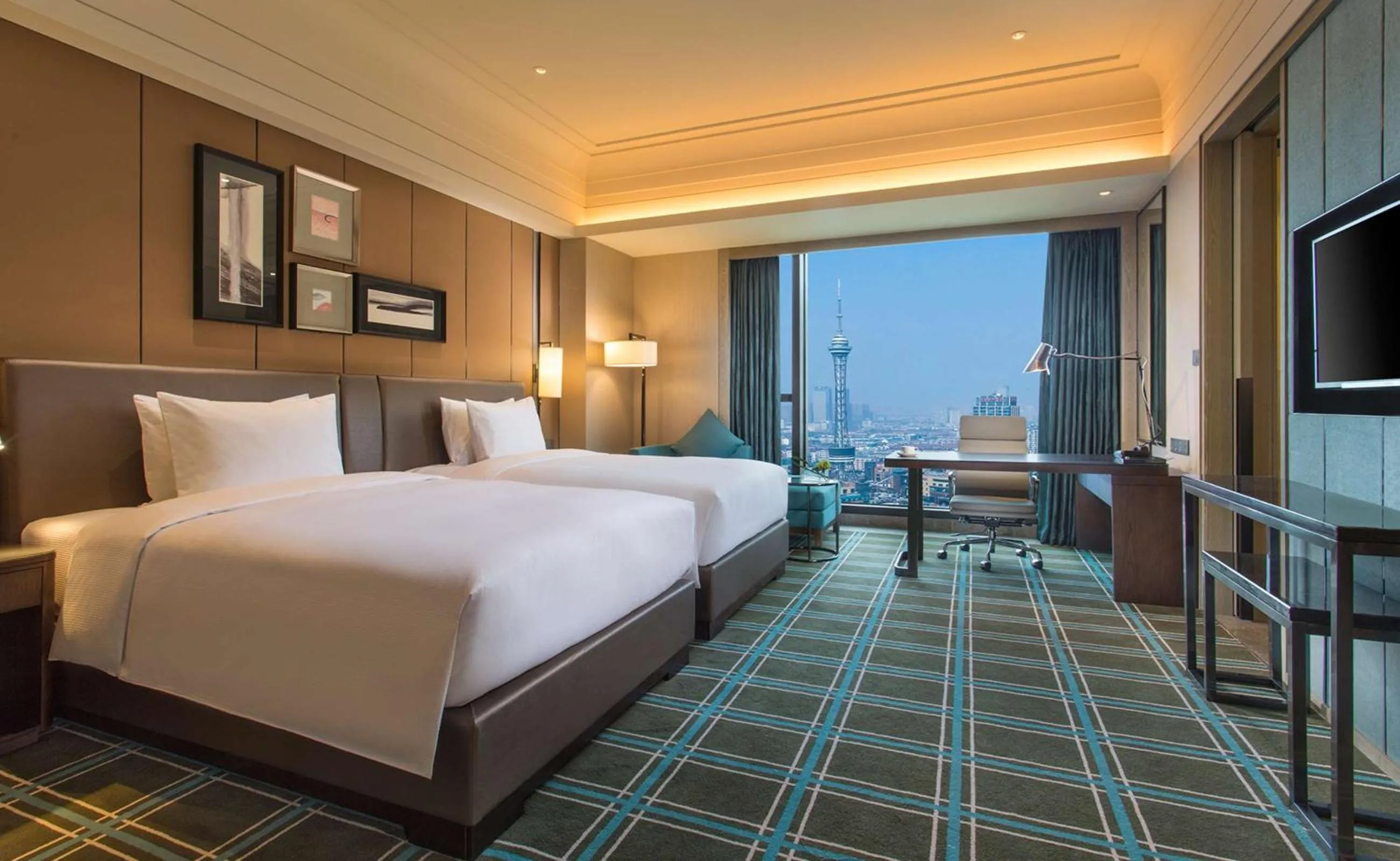 Bed in Hilton Changzhou