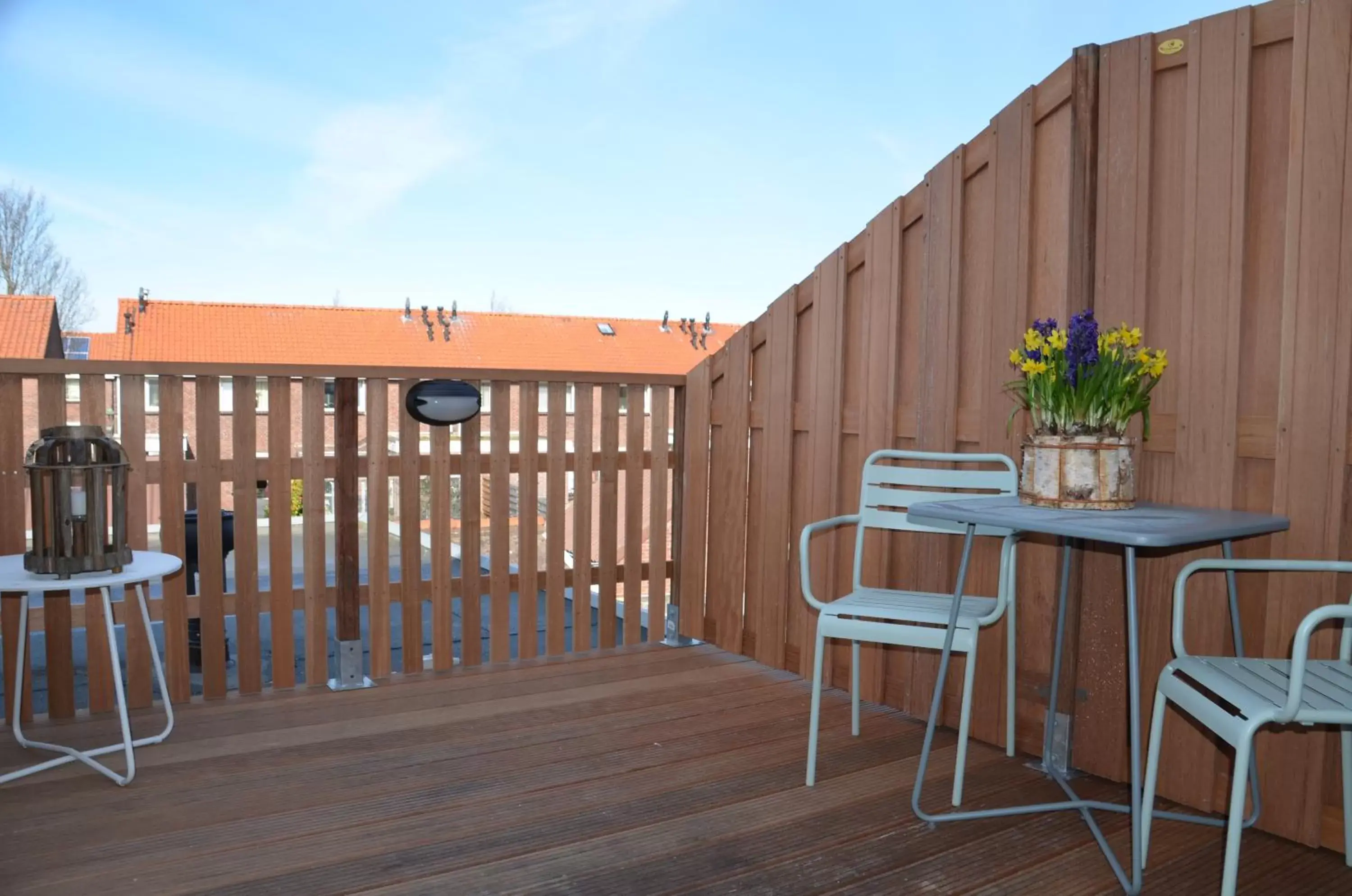 Balcony/Terrace in Hotel Restaurant de Engel