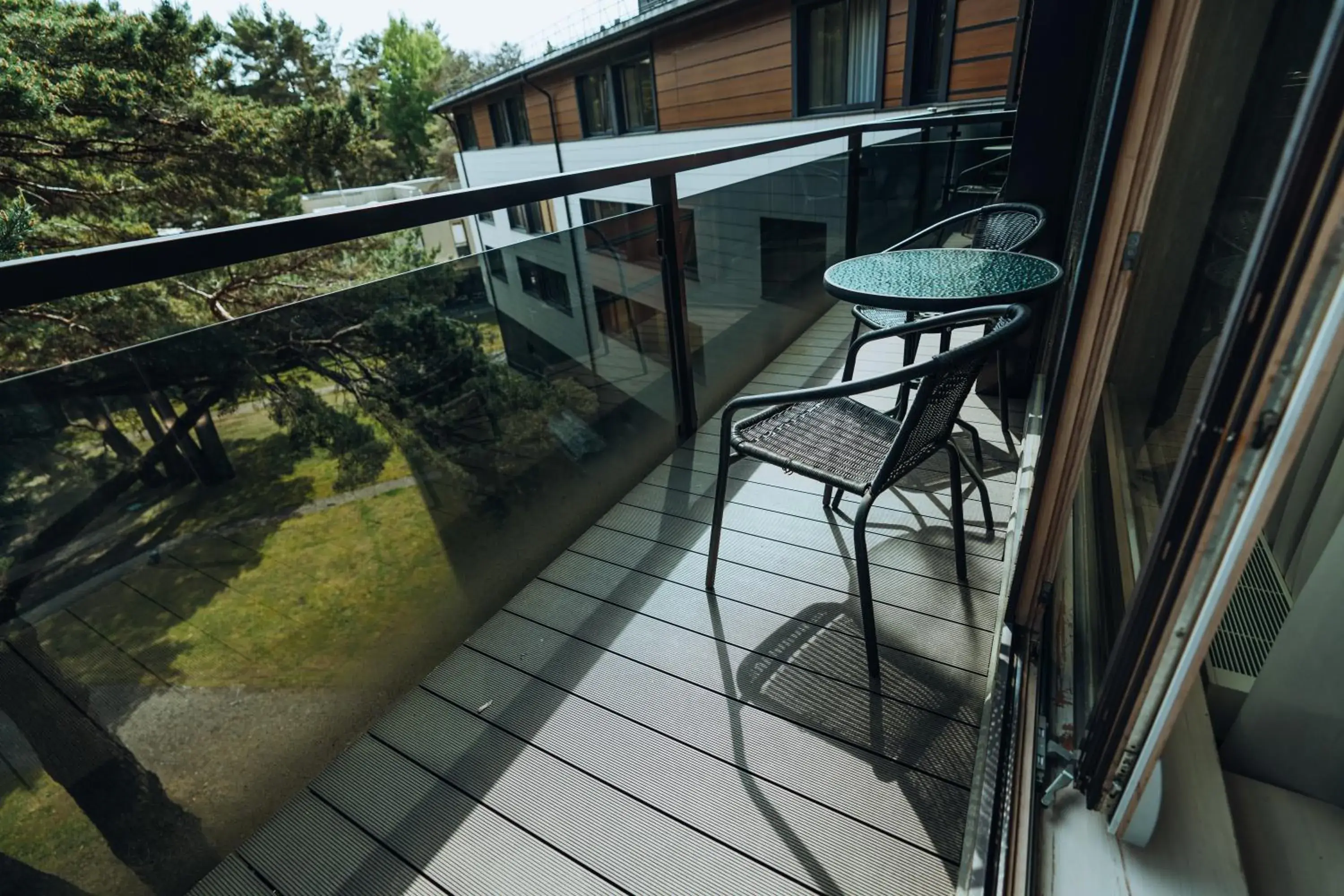 Balcony/Terrace in Gabija hotel & SPA