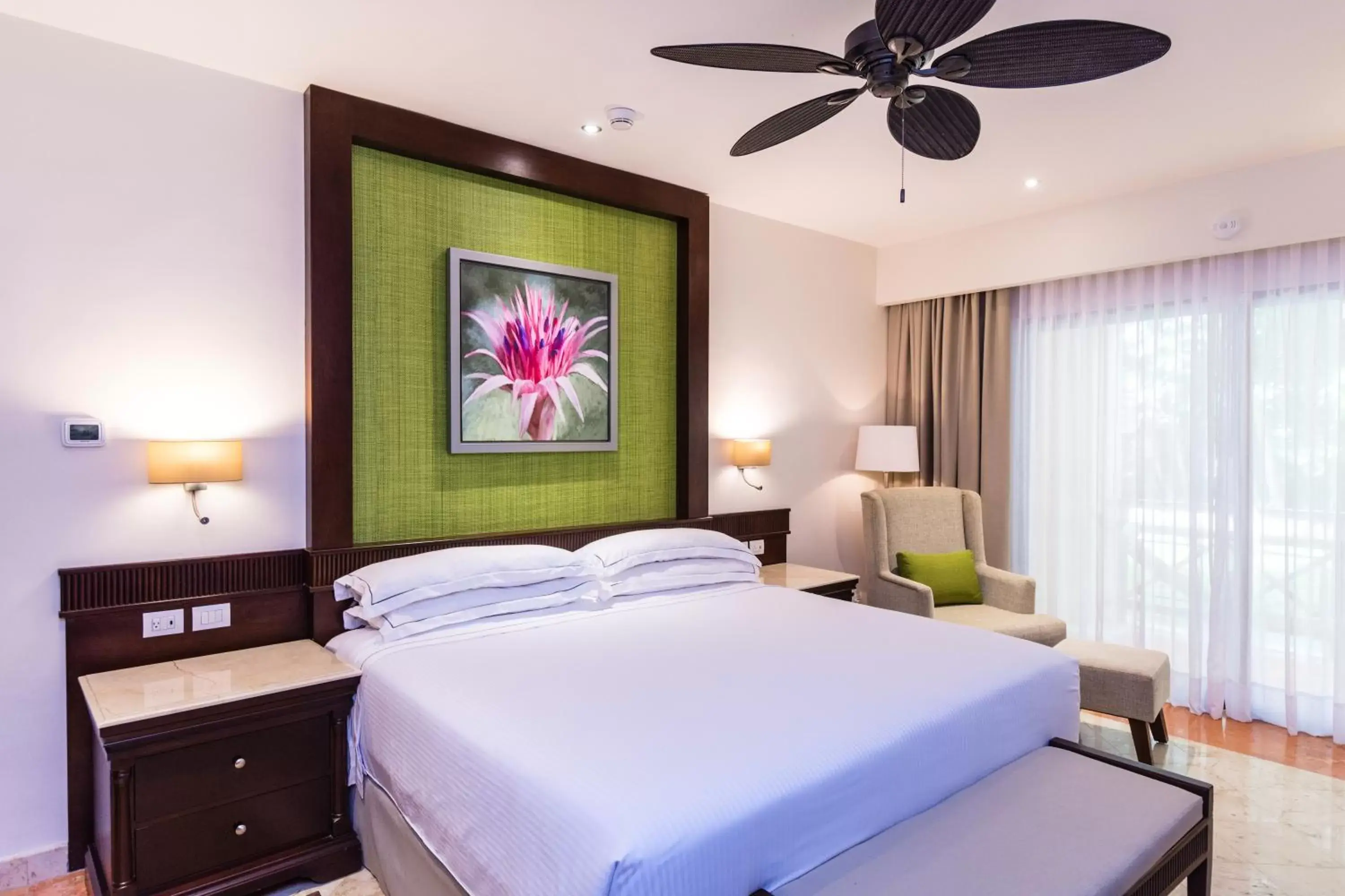 Bedroom, Bed in Occidental at Xcaret Destination - All Inclusive