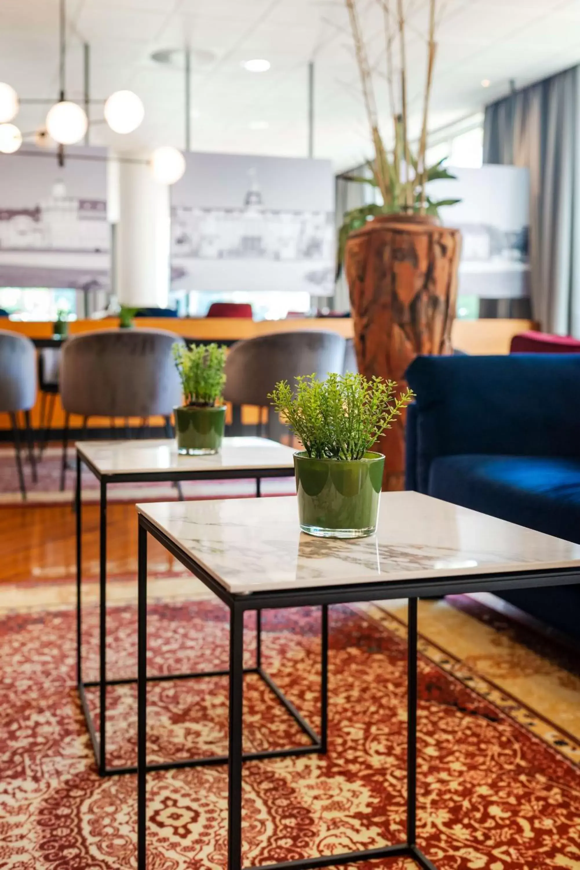 Lobby or reception in Radisson Blu Hotel Karlsruhe