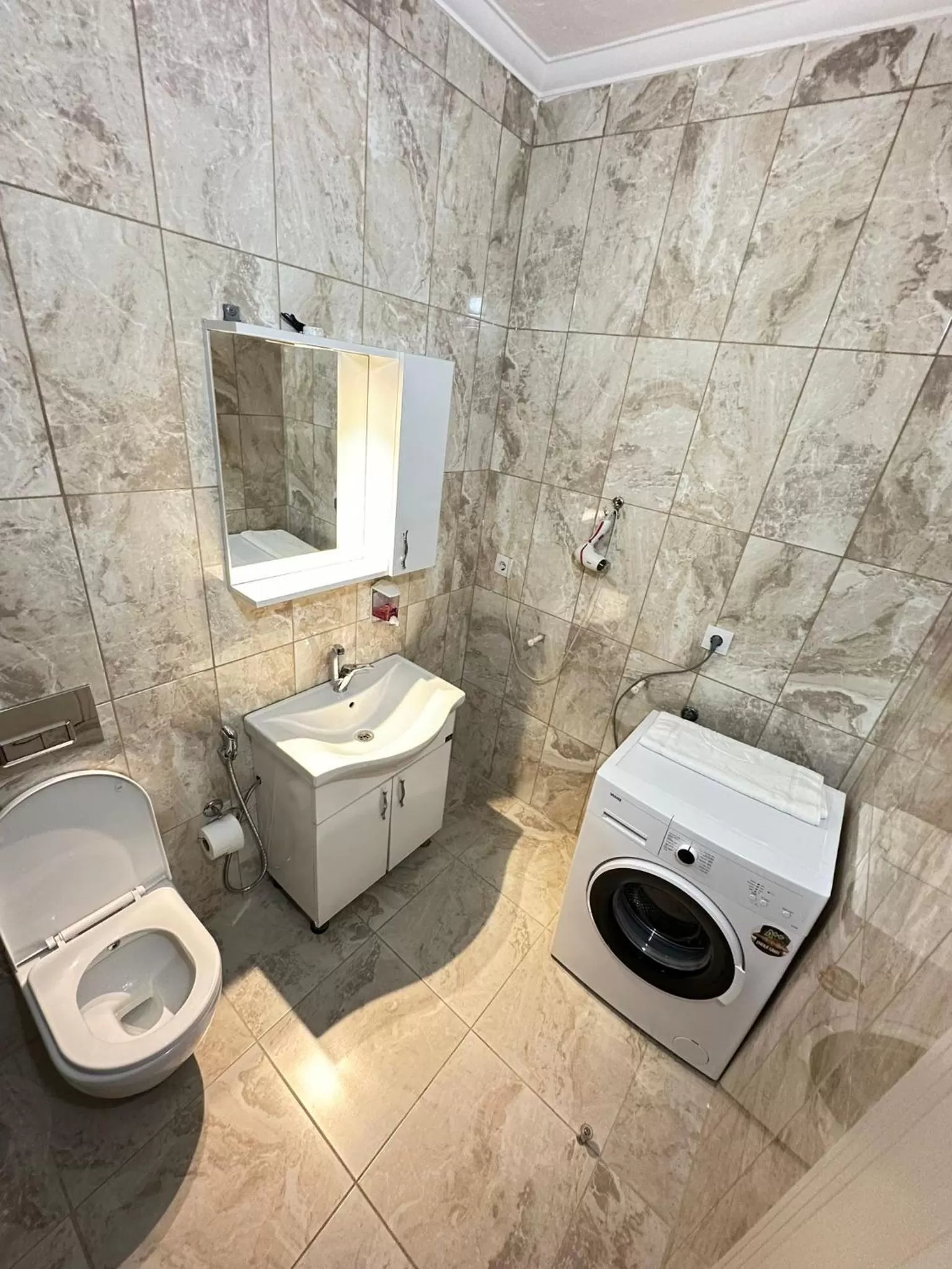 Bathroom in Bikka&Asell Suite Hotel