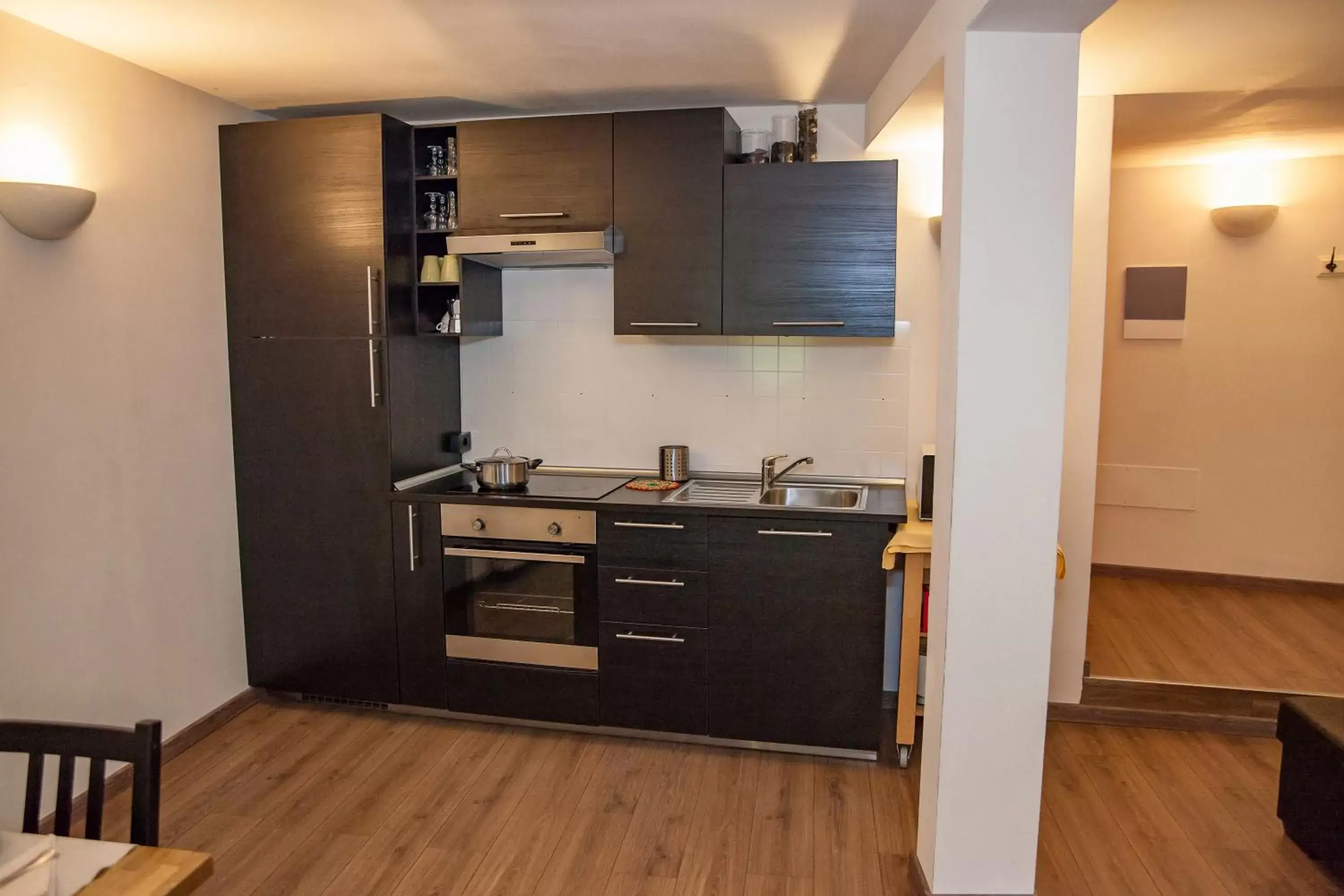 Kitchen or kitchenette, Kitchen/Kitchenette in Hotel Garni Le Corti