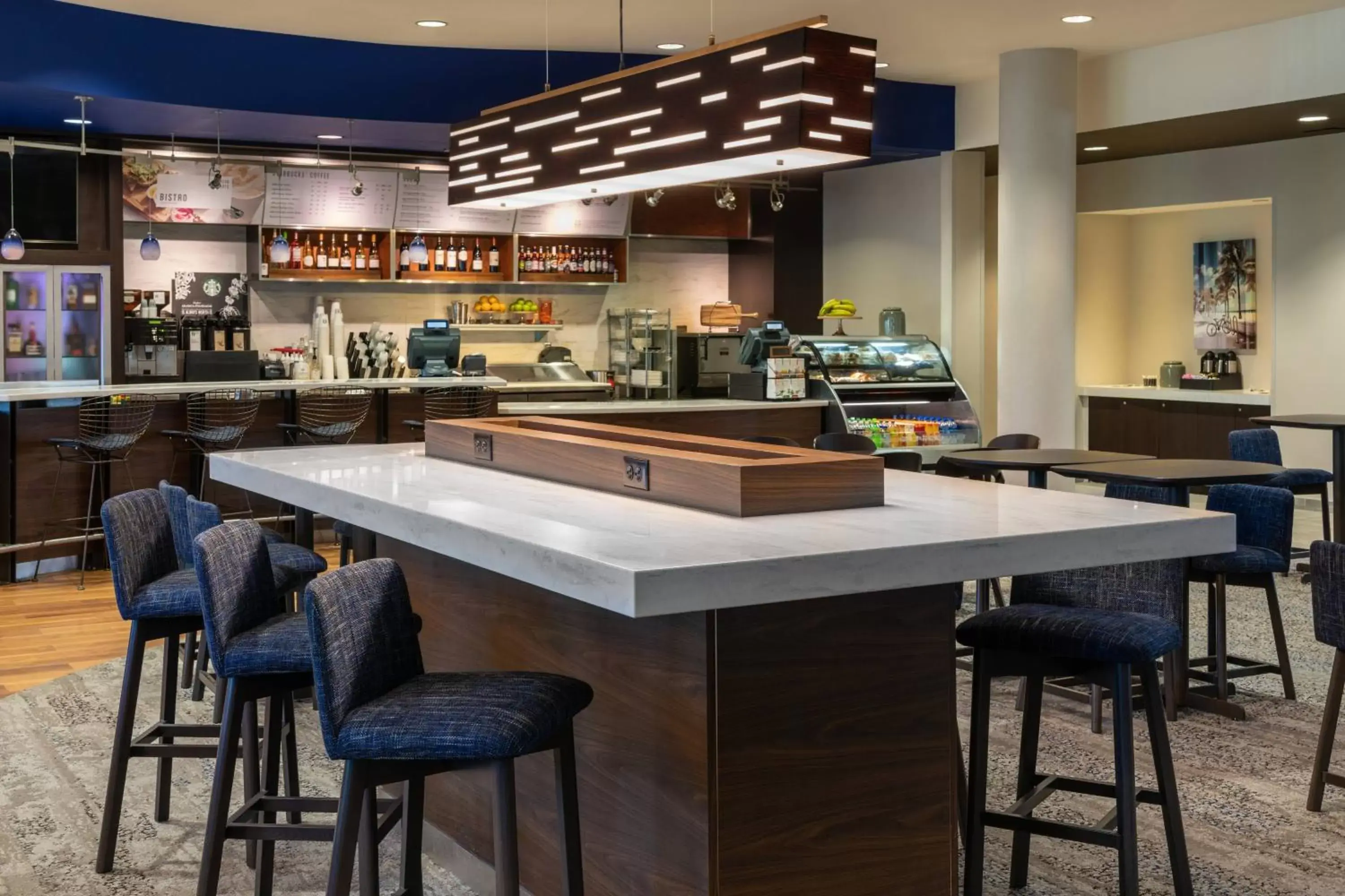Restaurant/places to eat, Lounge/Bar in Courtyard by Marriott Fort Lauderdale Airport & Cruise Port