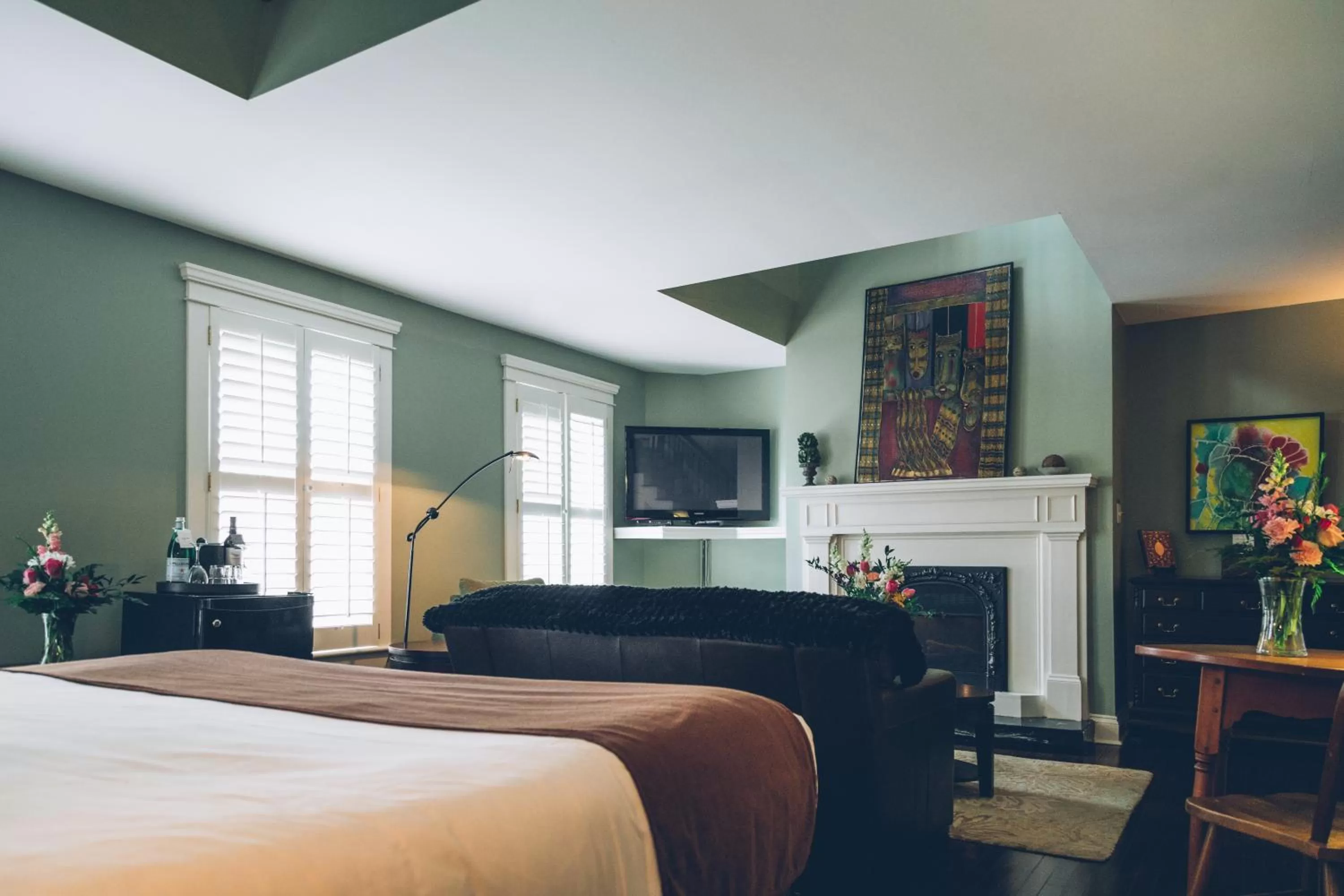 Seating area, Bed in The Great George