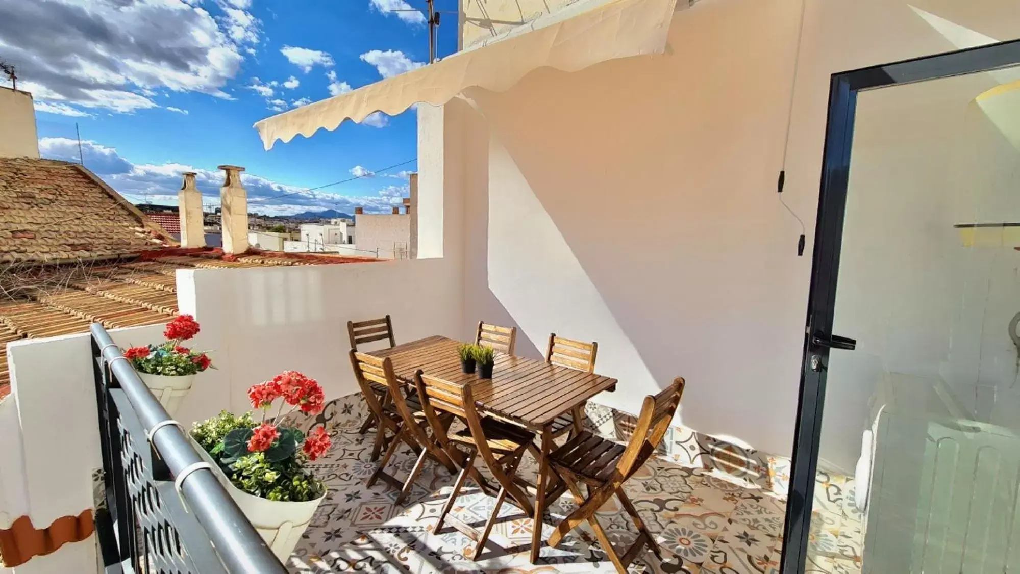 Balcony/Terrace in Apartamentos de la Huerta