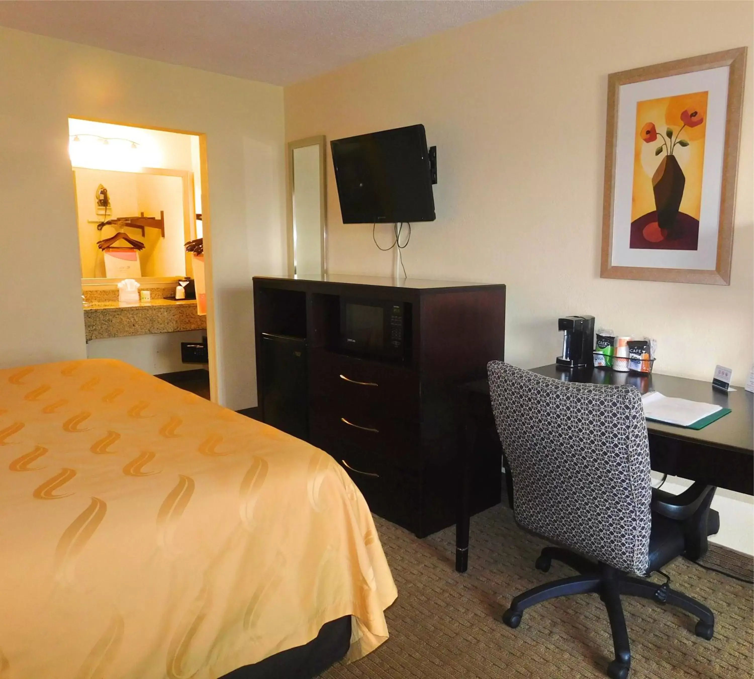 TV and multimedia, TV/Entertainment Center in Quality Inn Jonesville I-77