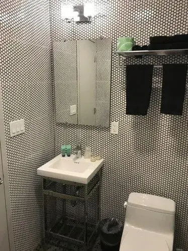 Bathroom in Chelsea Pines Inn