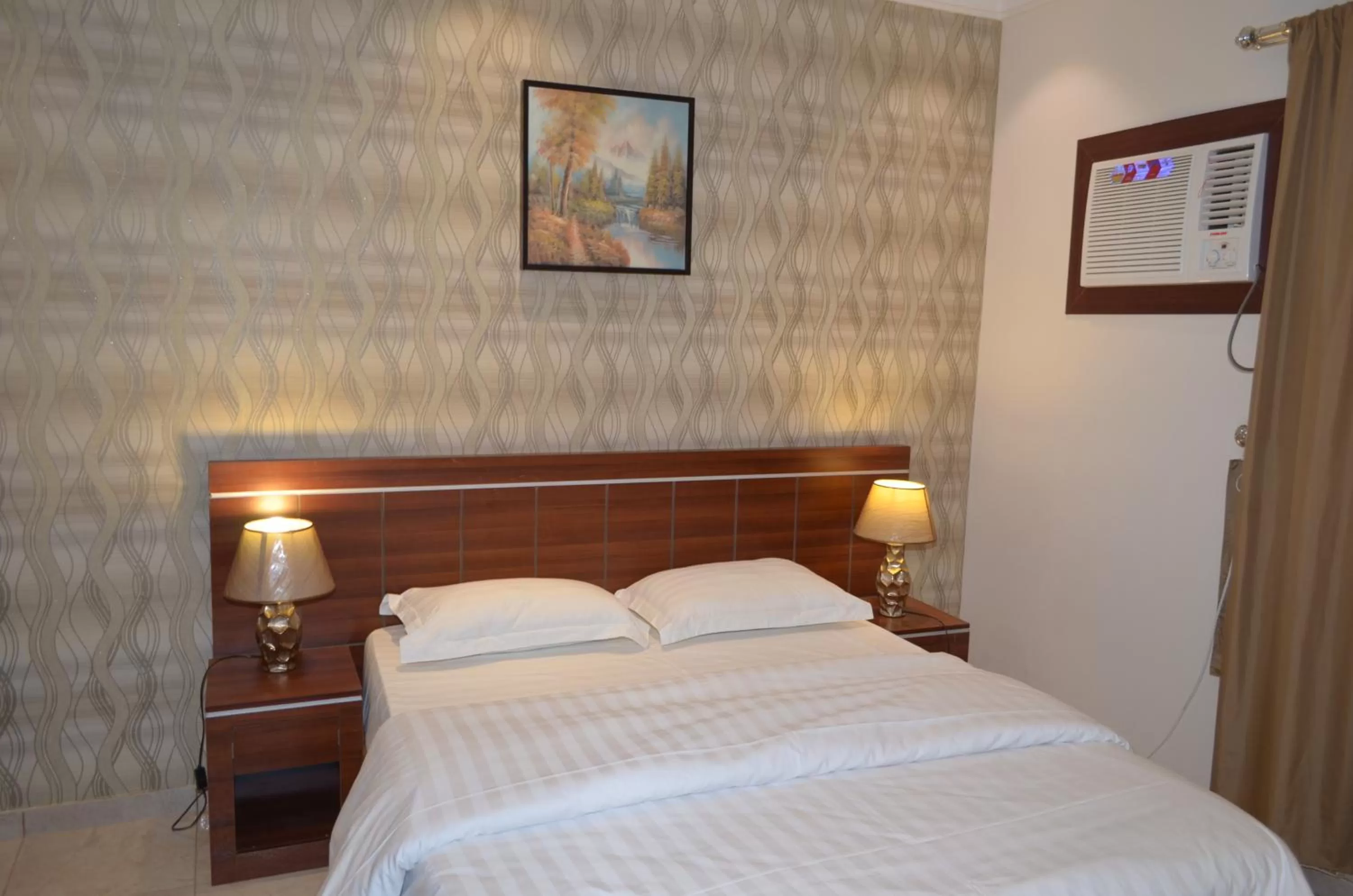 Bedroom, Bed in Holiday Season