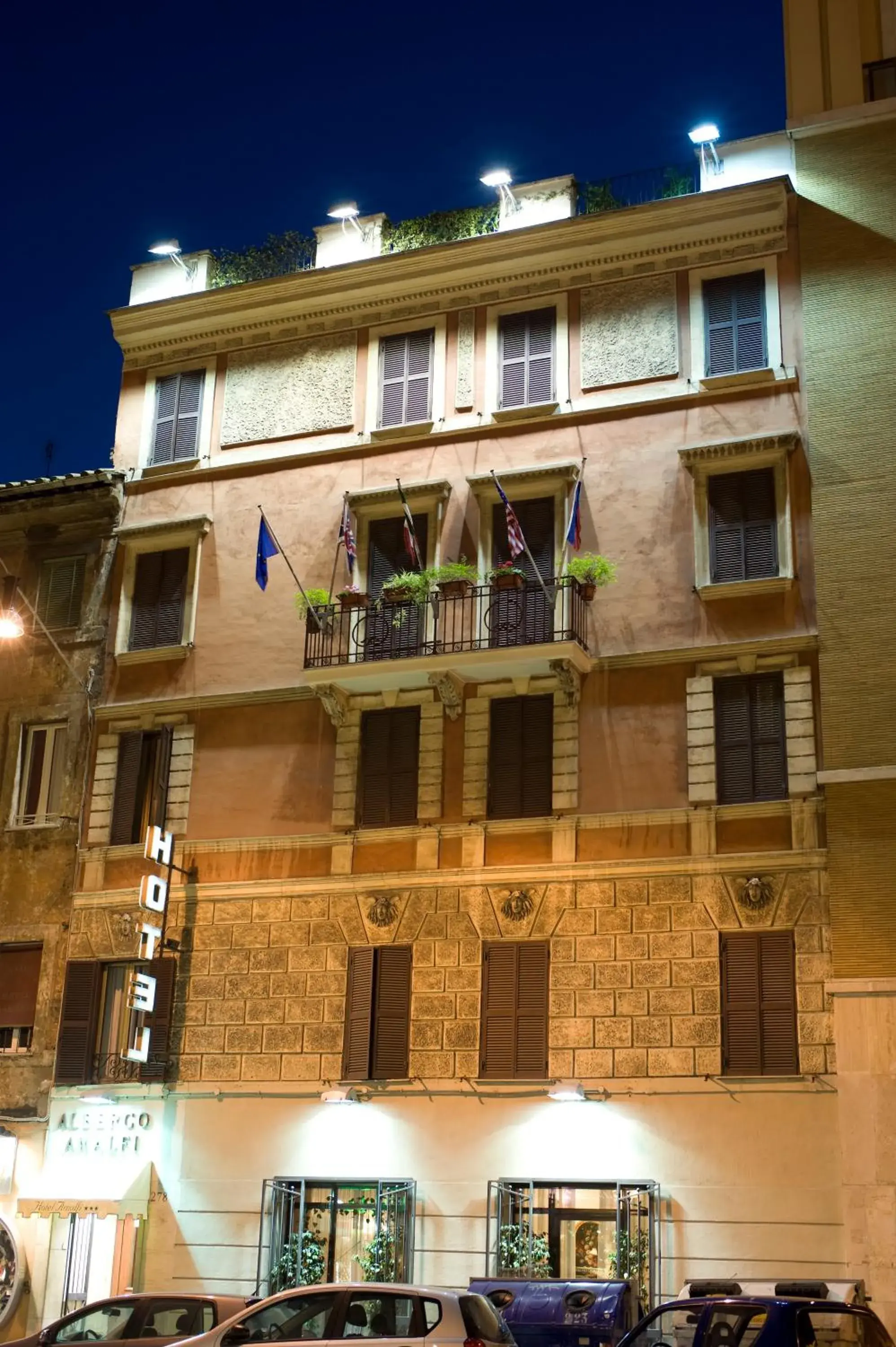 Facade/entrance, Property Building in Hotel Amalfi