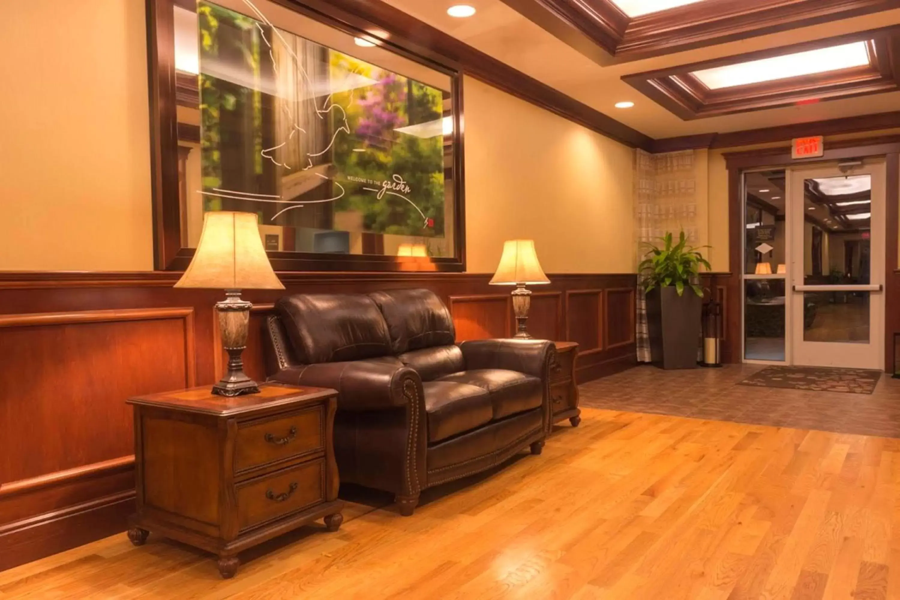 Lobby or reception in Hilton Garden Inn Bangor Lobby or reception in Hilton Garden Inn Bangor