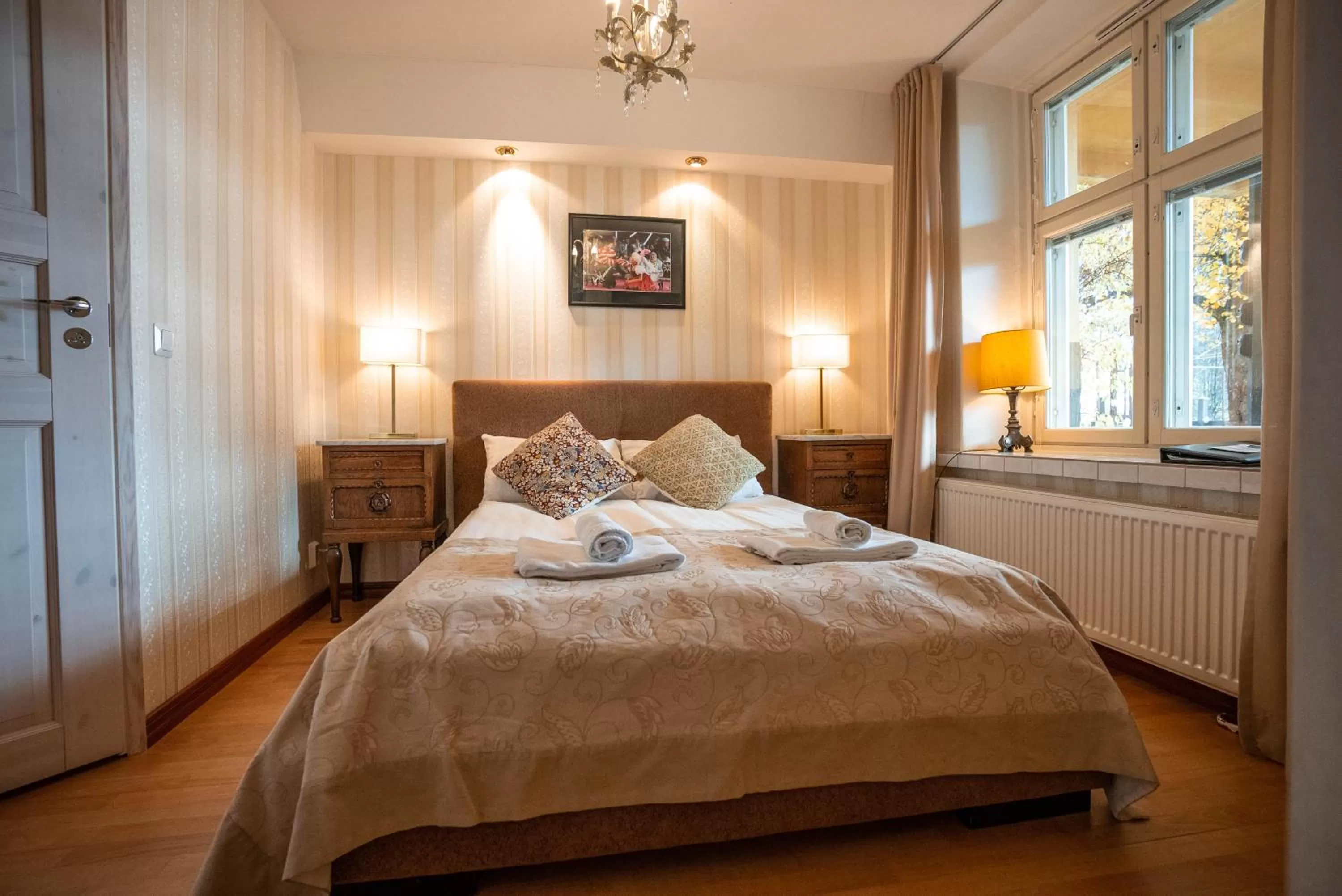 Bed in Hotel Hospitz