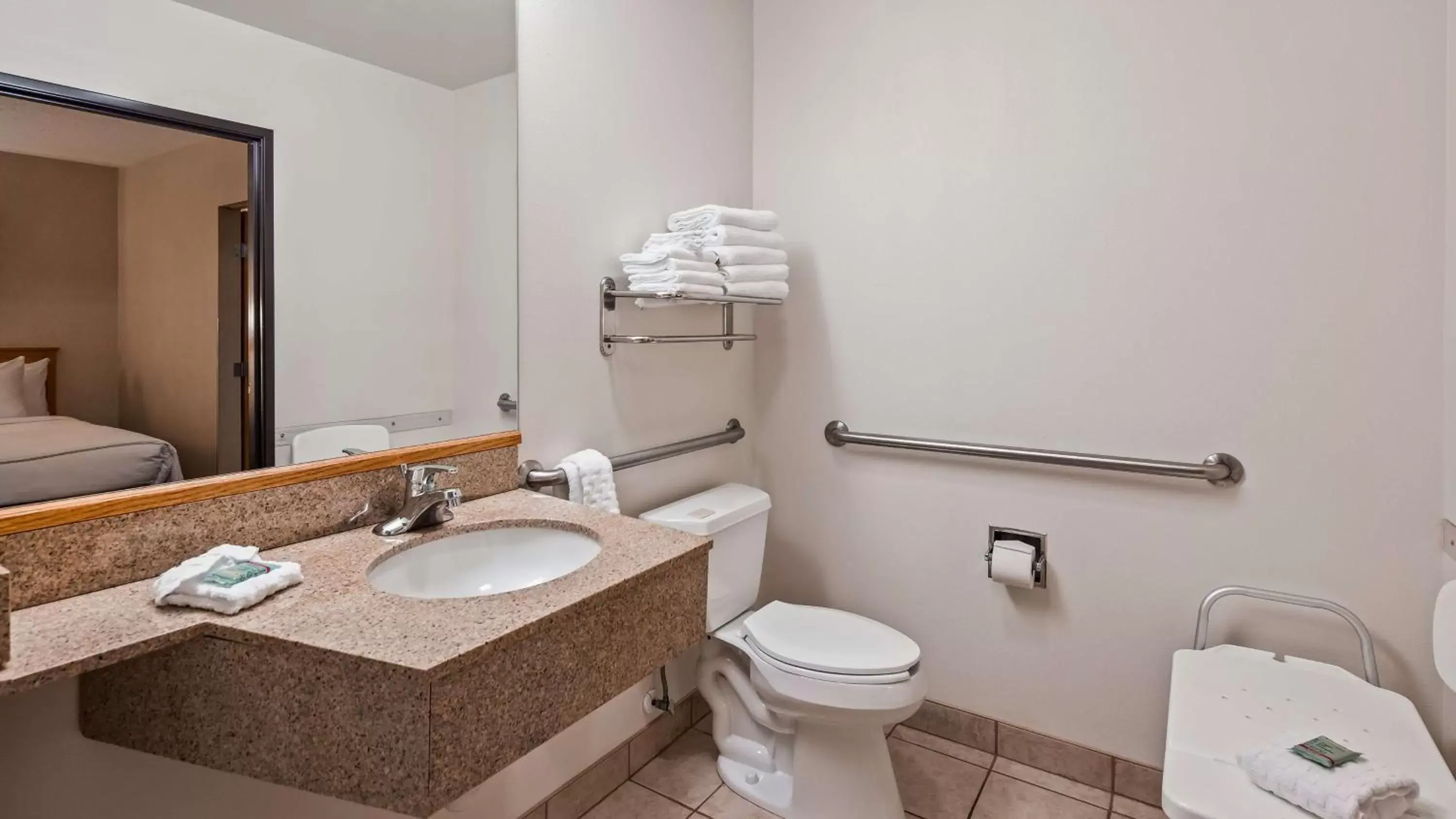 Bathroom in Best Western Golden Spike Inn & Suites
