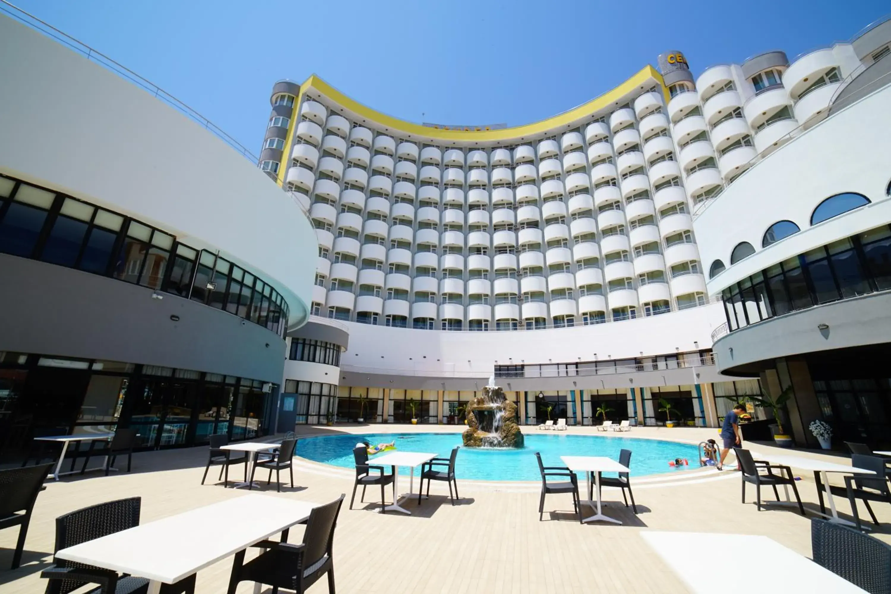 Property building, Swimming Pool in Cender Hotel