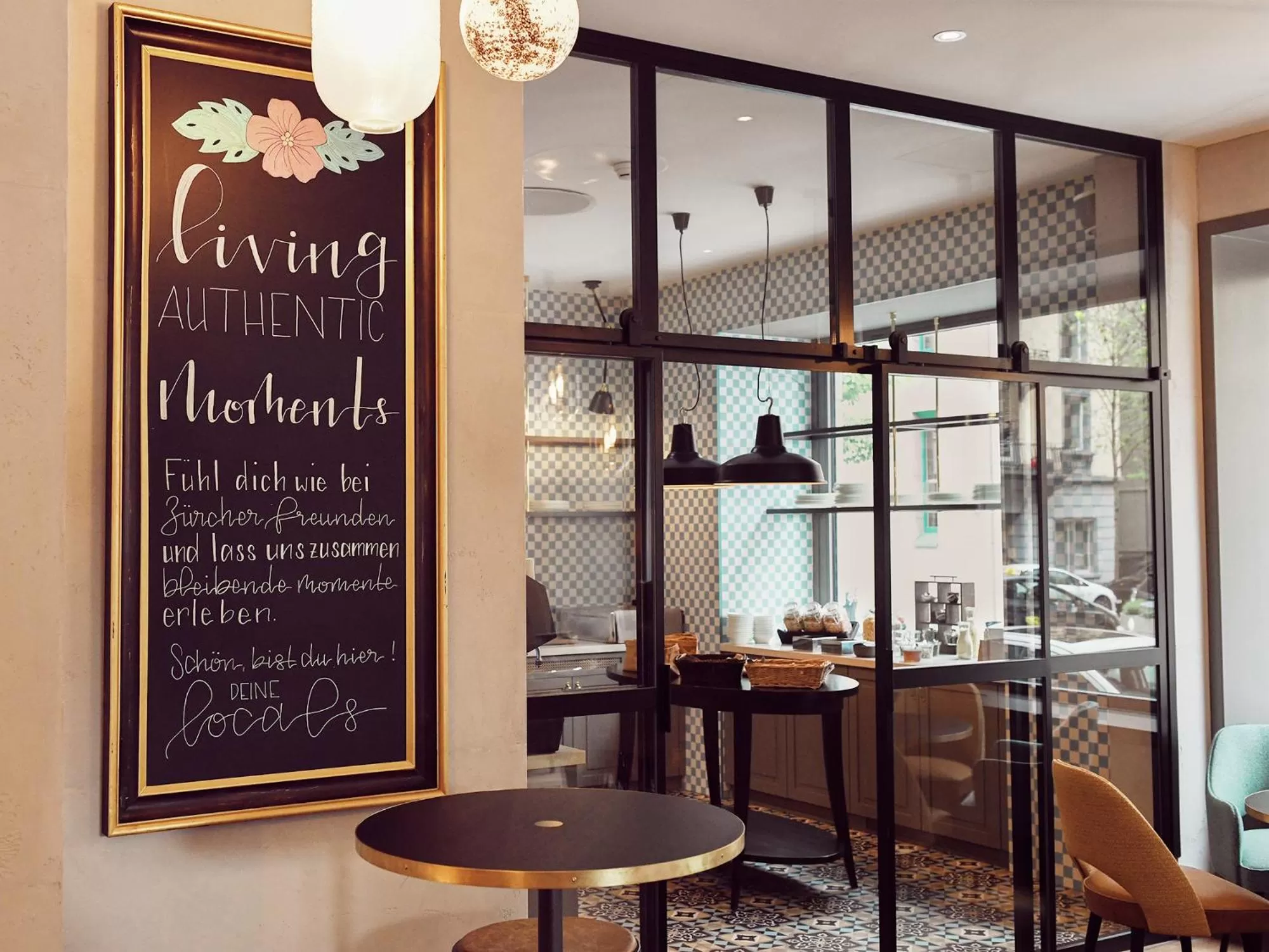 Continental breakfast in Opera Hotel Zürich