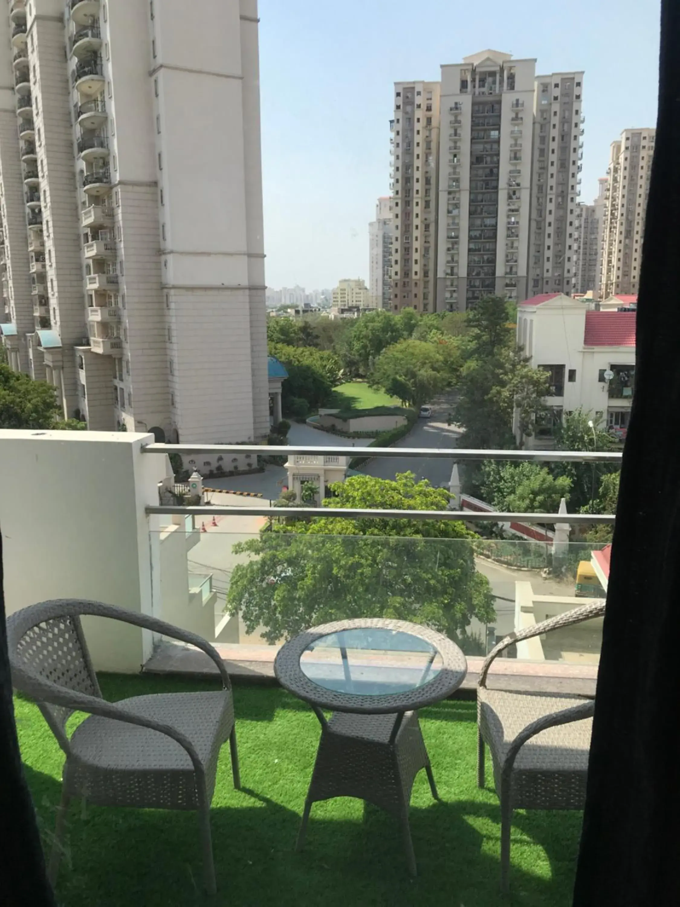 Balcony/Terrace in Hotel City Premier
