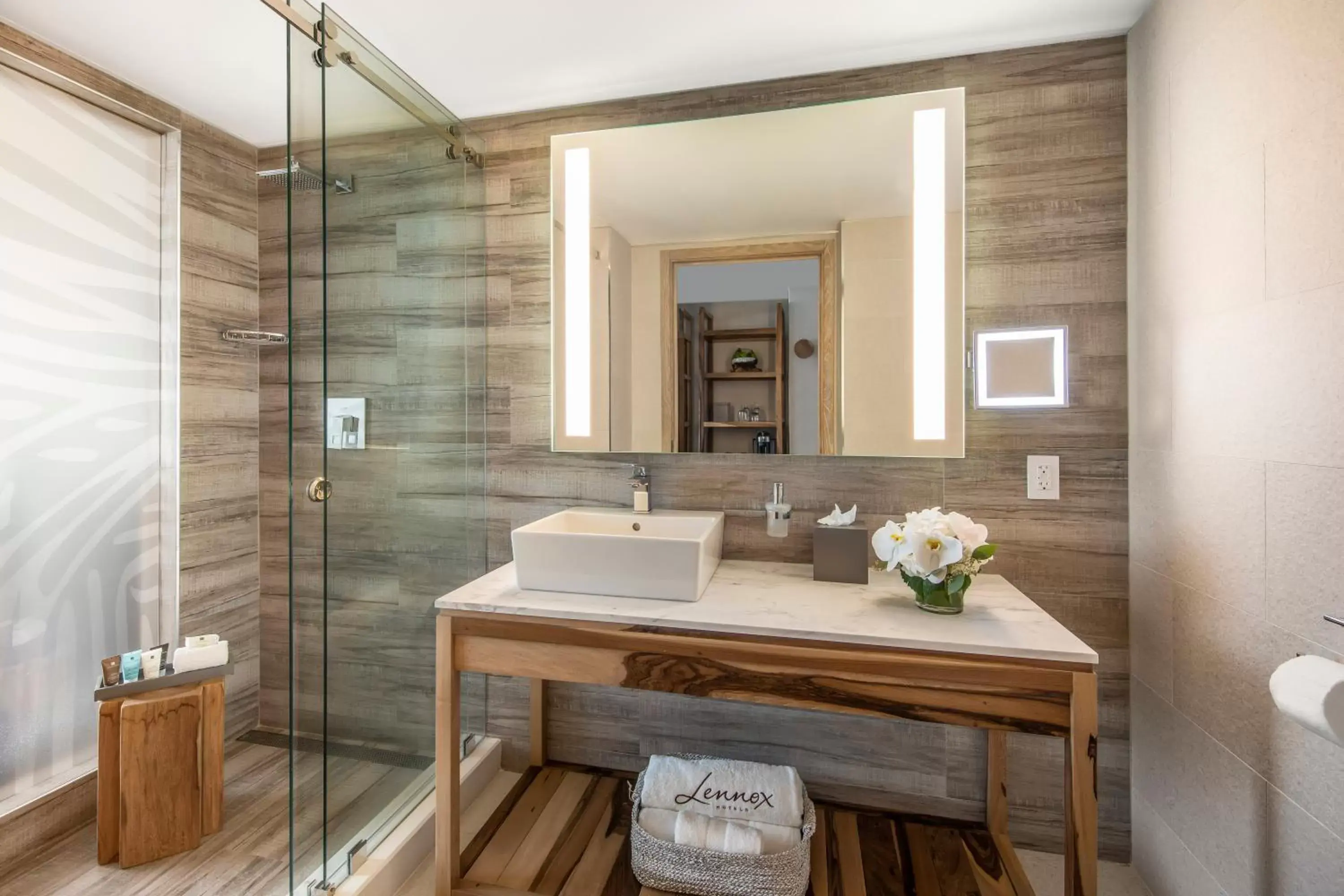 Shower, Bathroom in Lennox Miami Beach