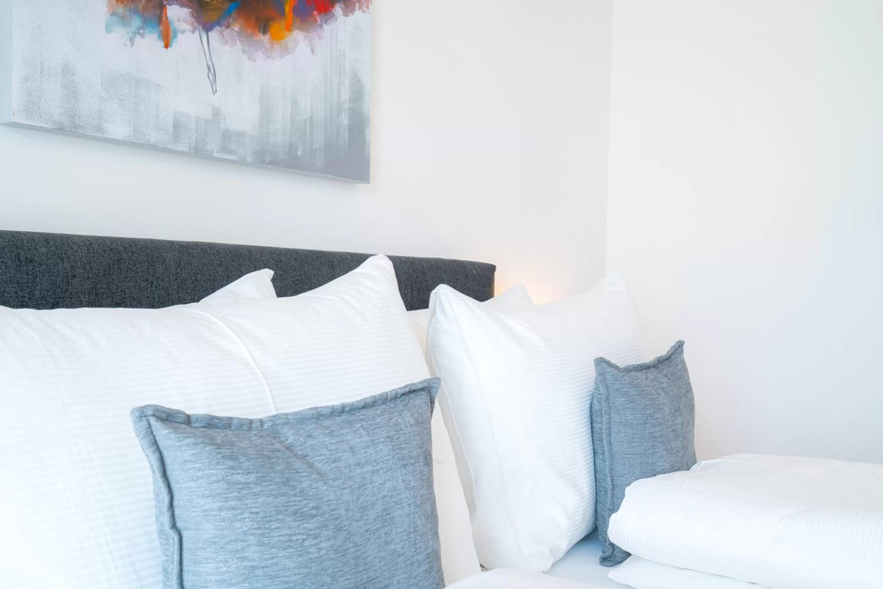 Bed in Vienna Residence, Marina Tower - Danube