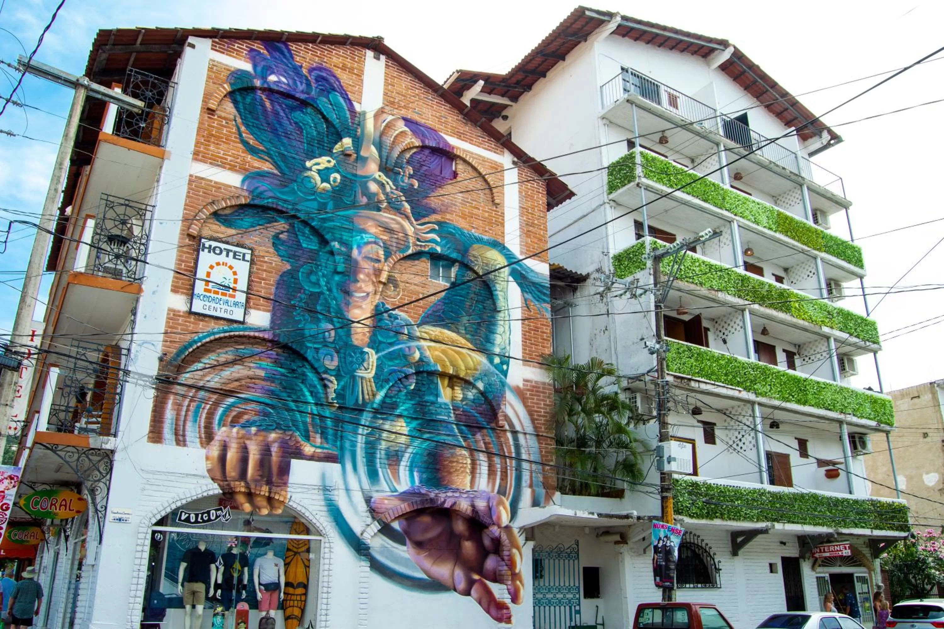 Property building in Hotel Hacienda de Vallarta Centro