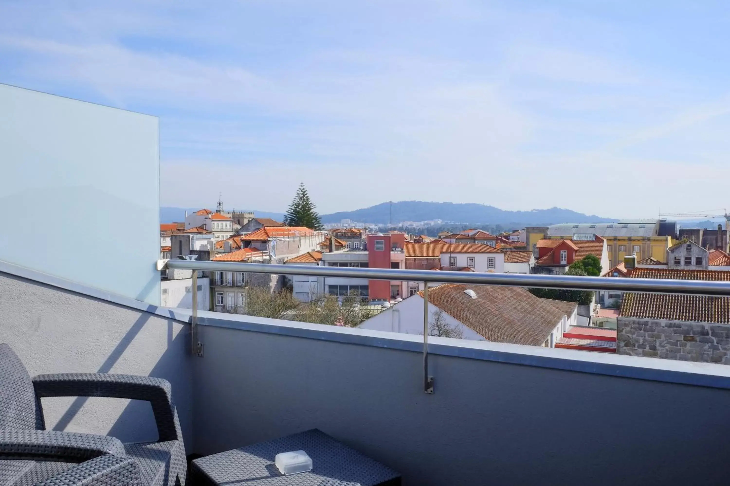 City view, Balcony/Terrace in Hotel Laranjeira