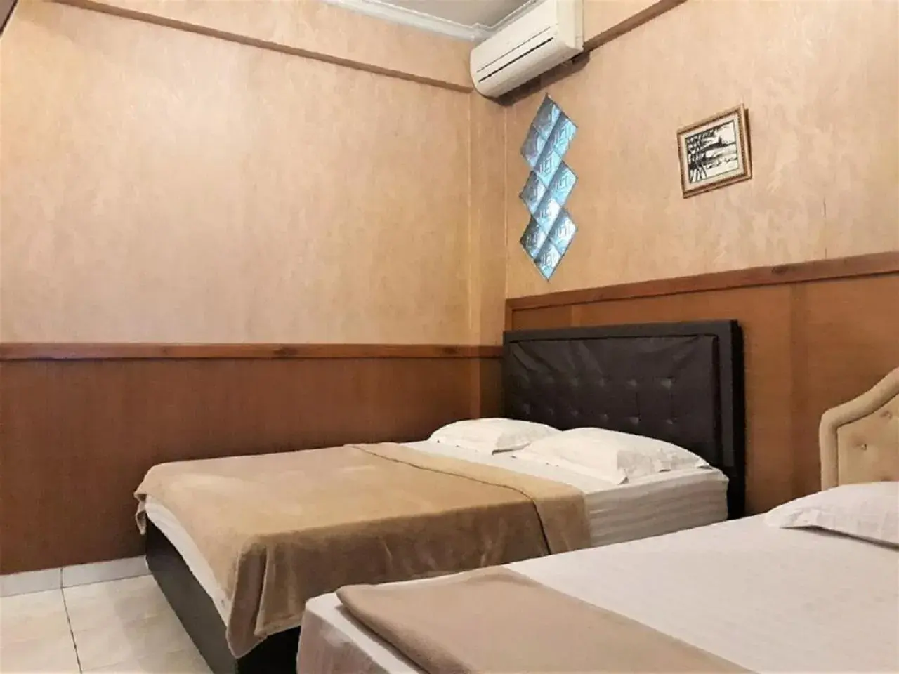 Bedroom, Bed in Orange Home Syariah