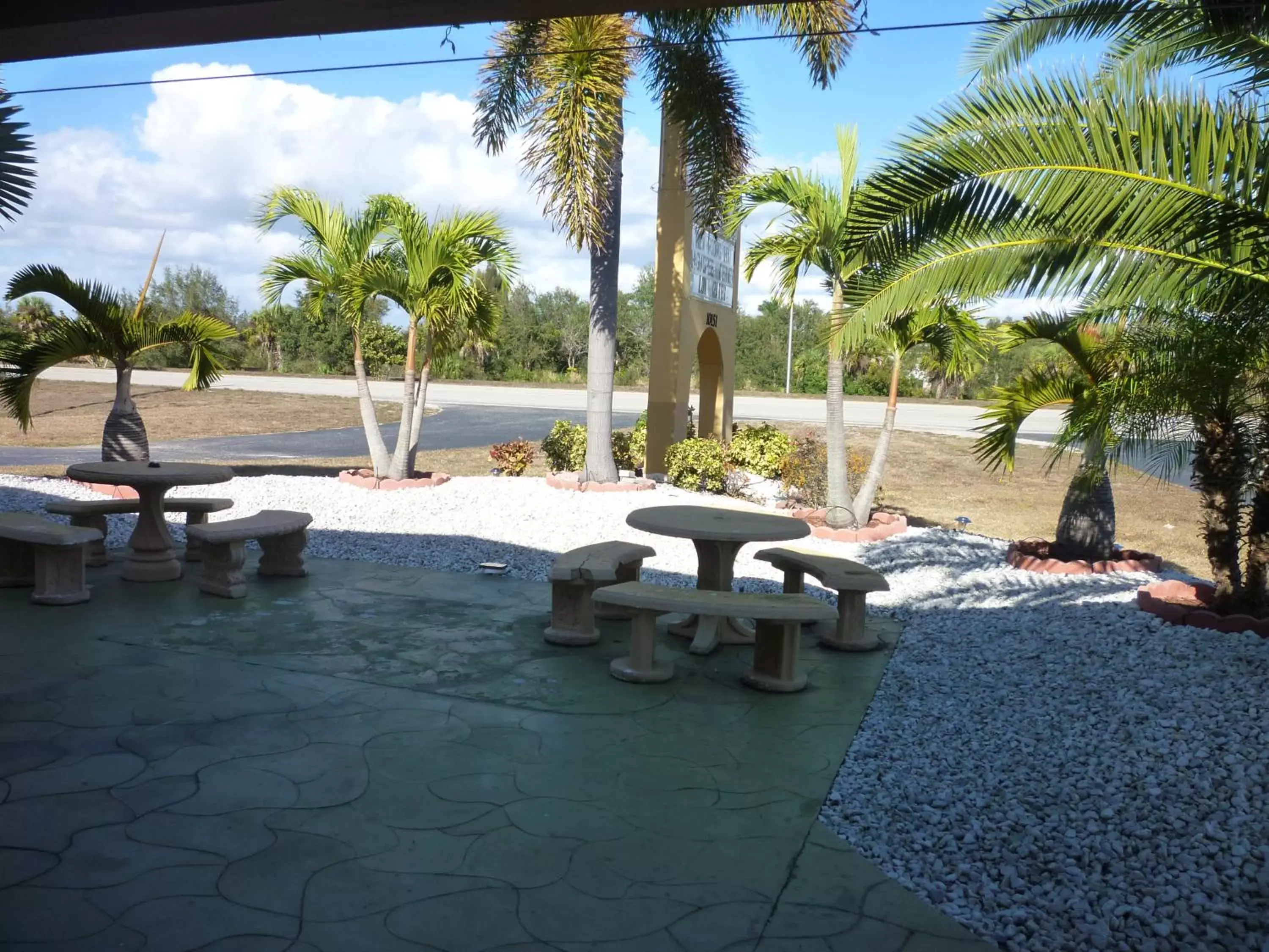 Beach in American Inn Punta Gorda