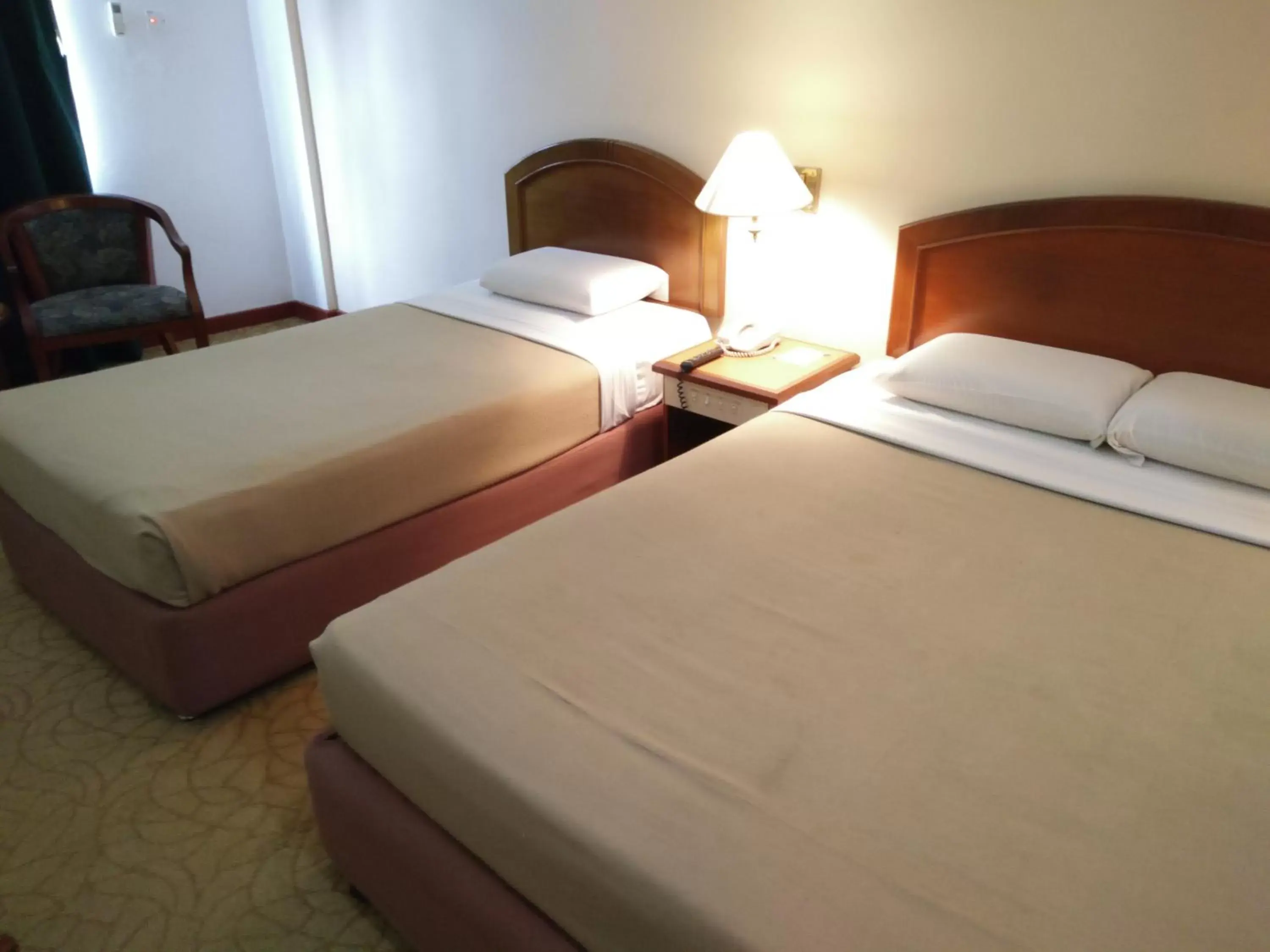 Bed in Hotel Seri Malaysia Kuala Terengganu