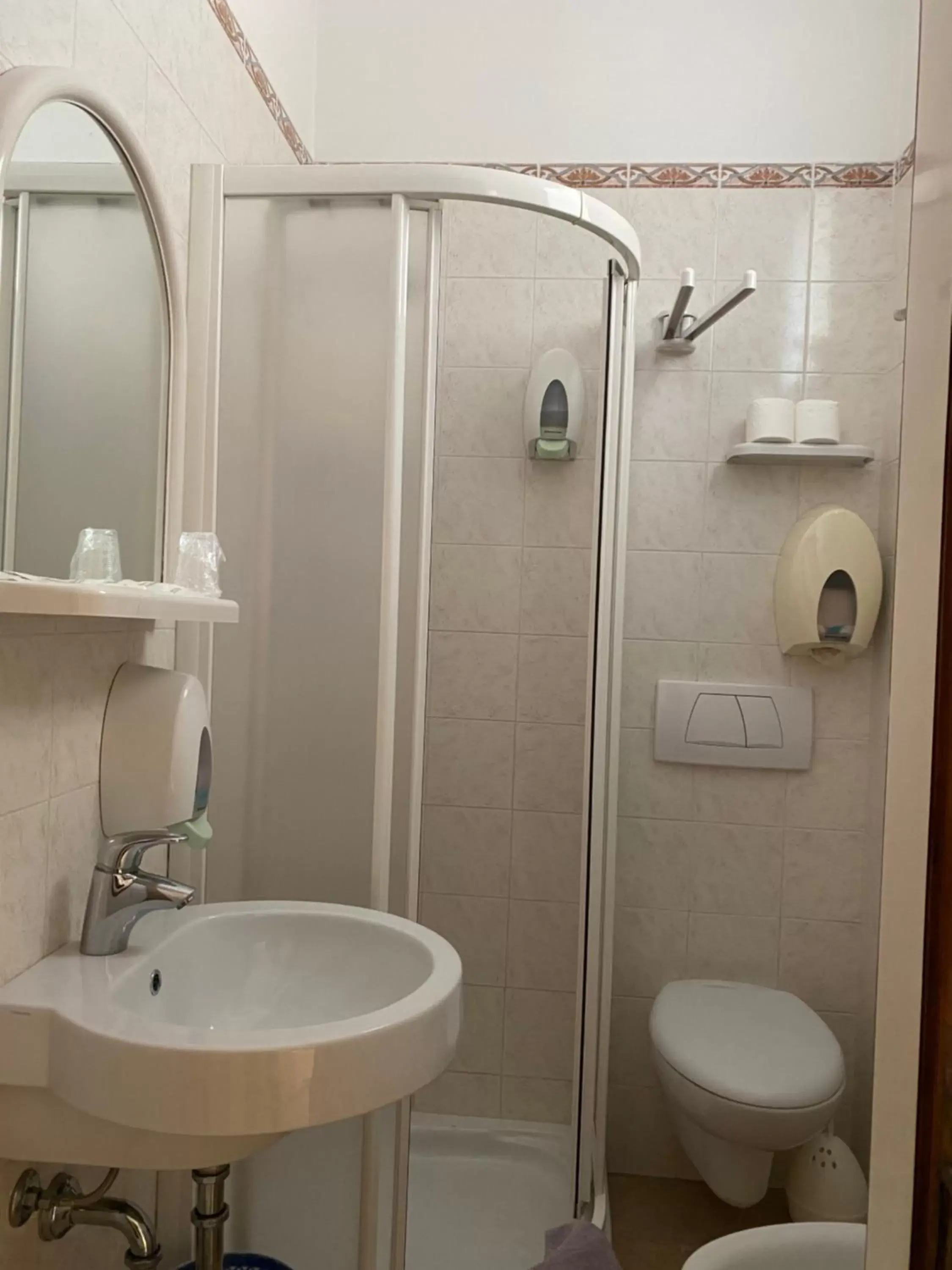 Toilet, Bathroom in Hotel Modenese