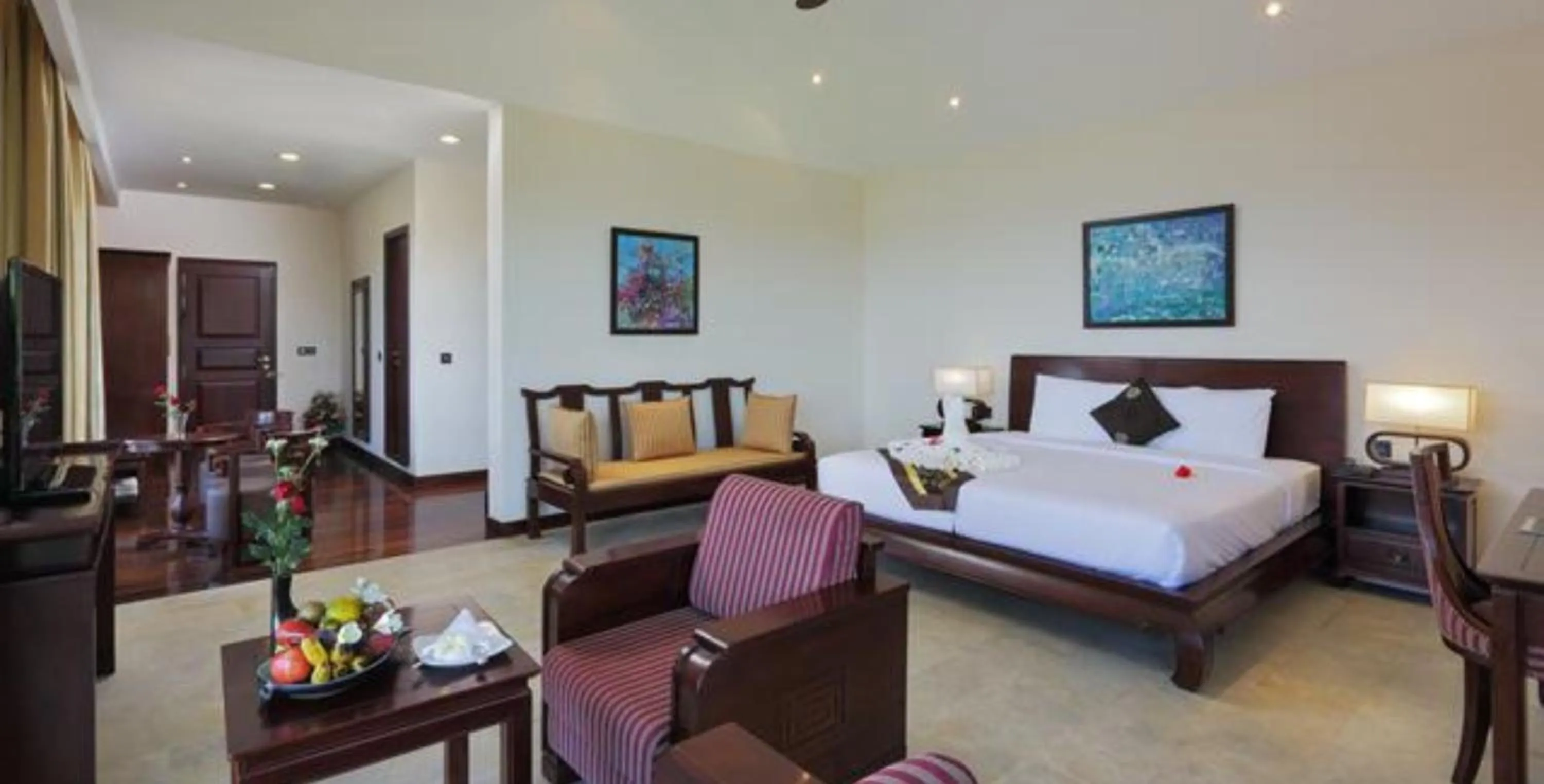 Bed in Victoria Phan Thiet Beach Resort & Spa