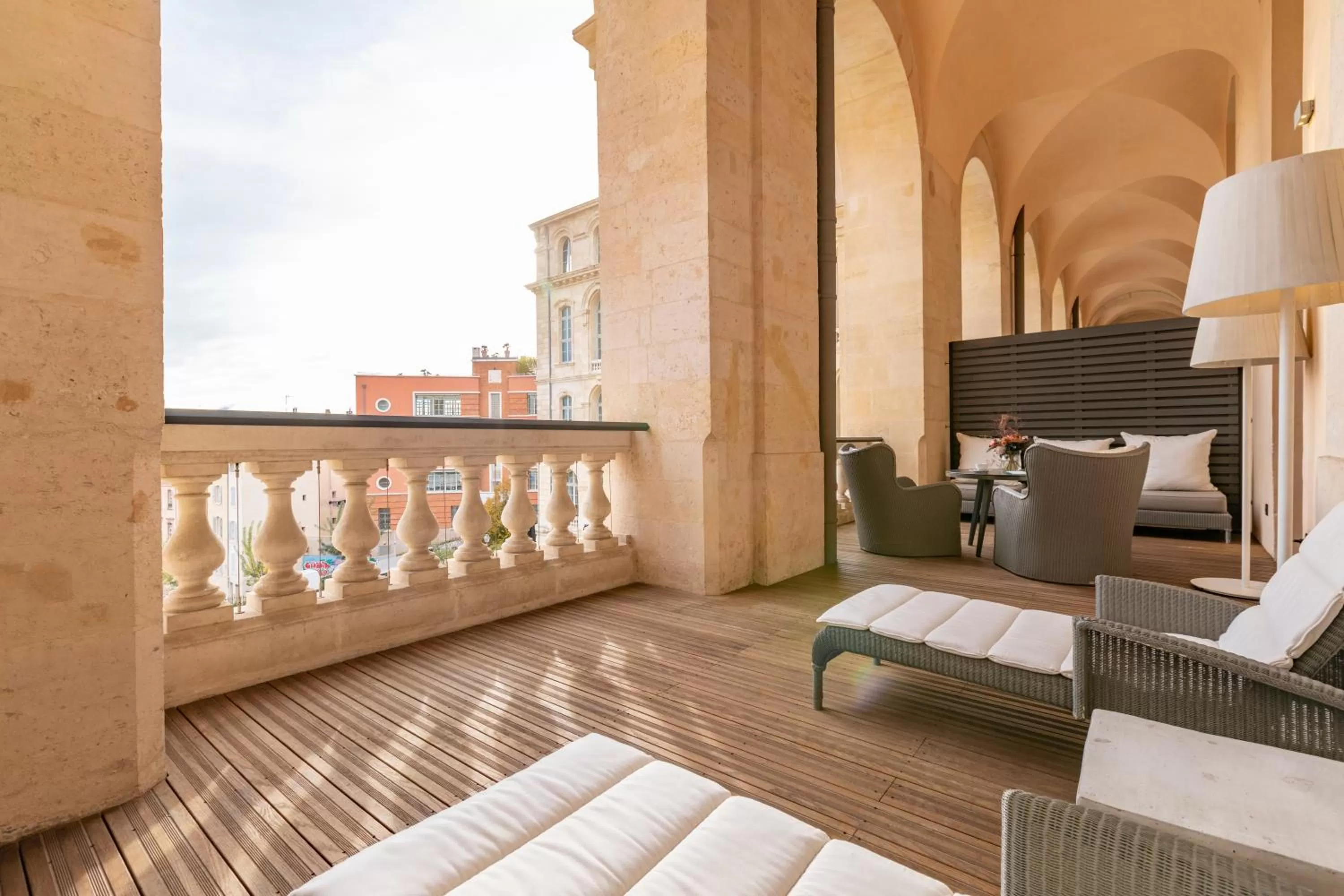 Balcony/Terrace in InterContinental Marseille - Hotel Dieu by IHG