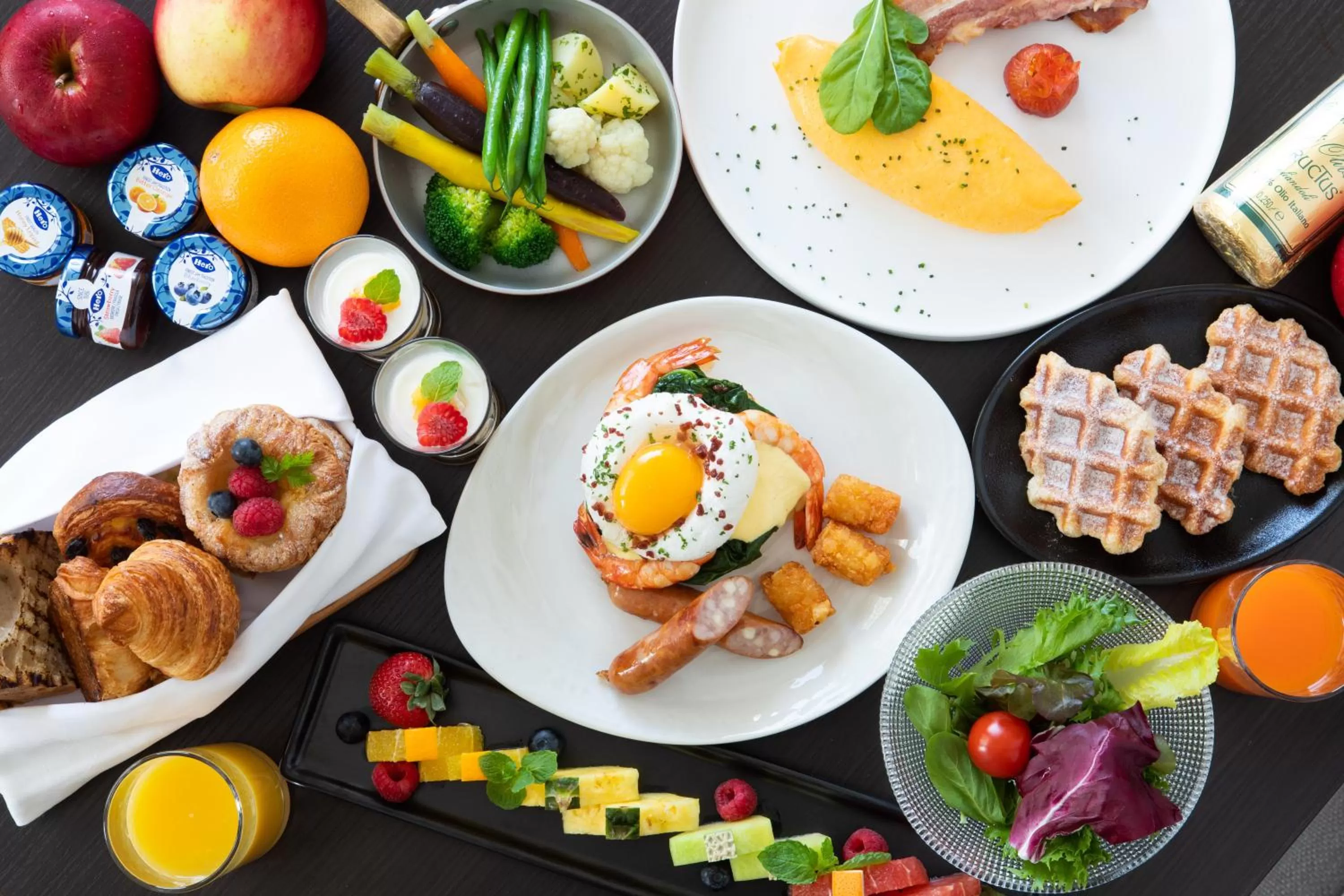 Breakfast in Hilton Osaka Hotel