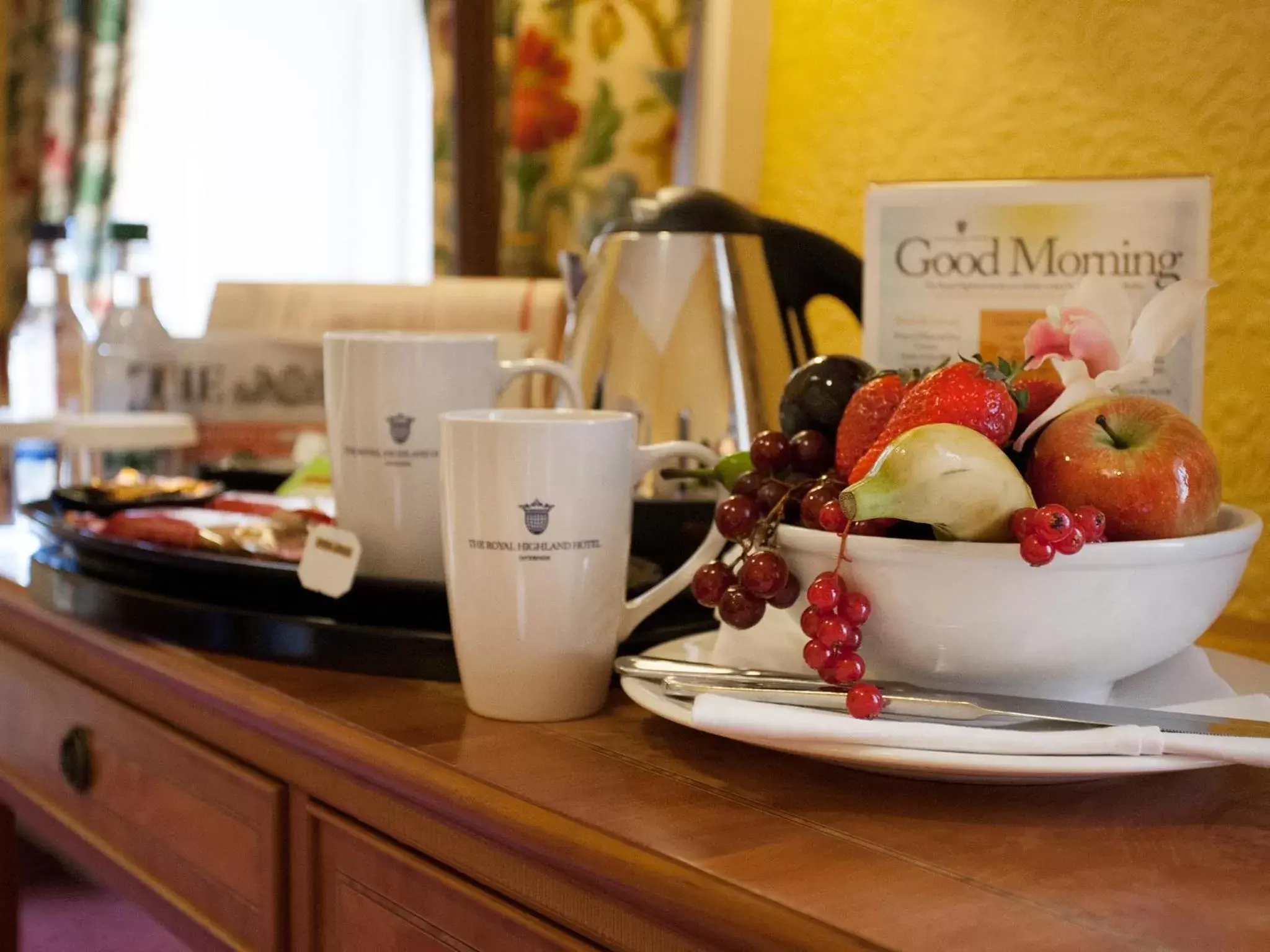 Food close-up in The Royal Highland Hotel