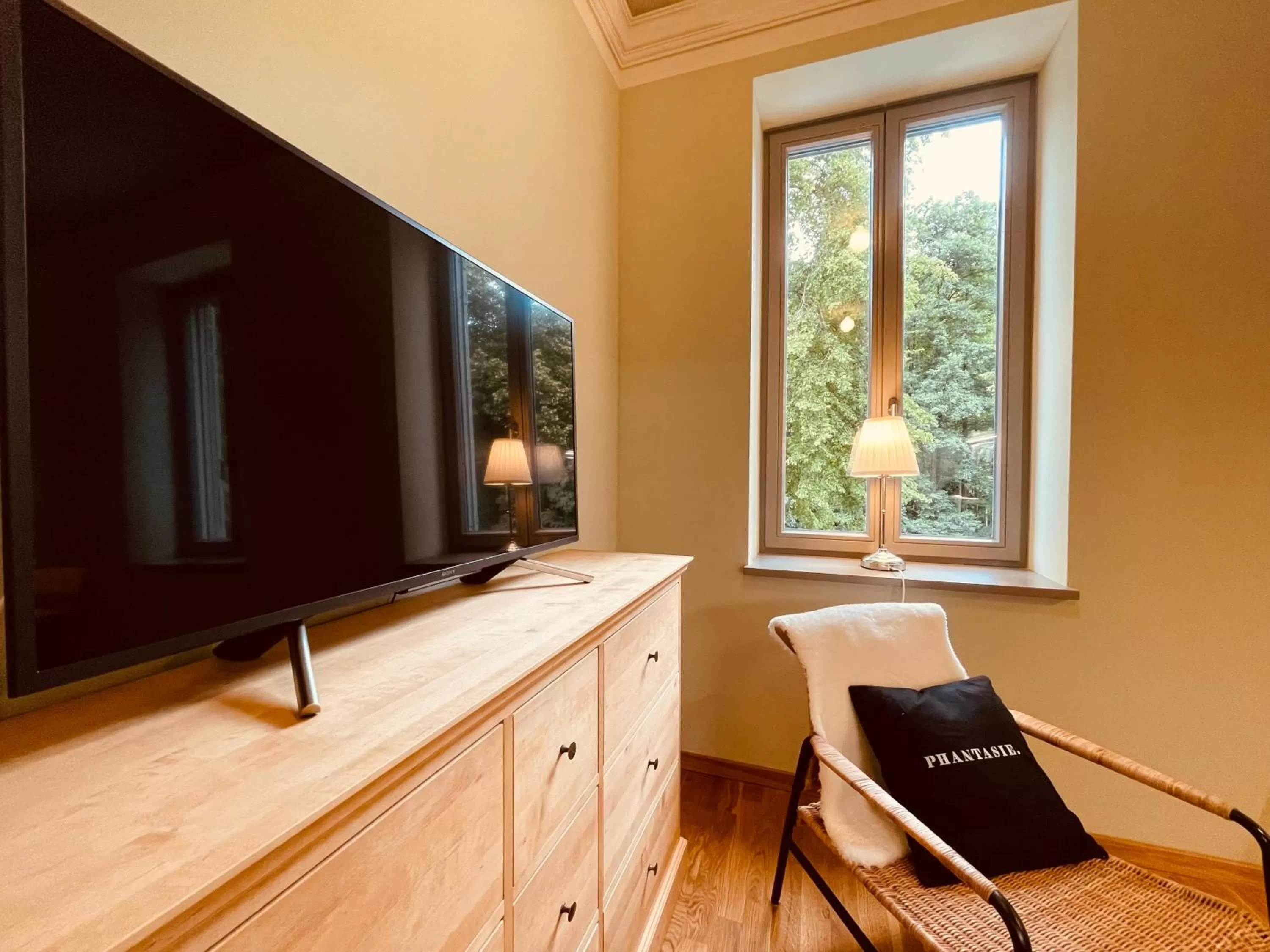 TV and multimedia in Gästehaus Phantasie