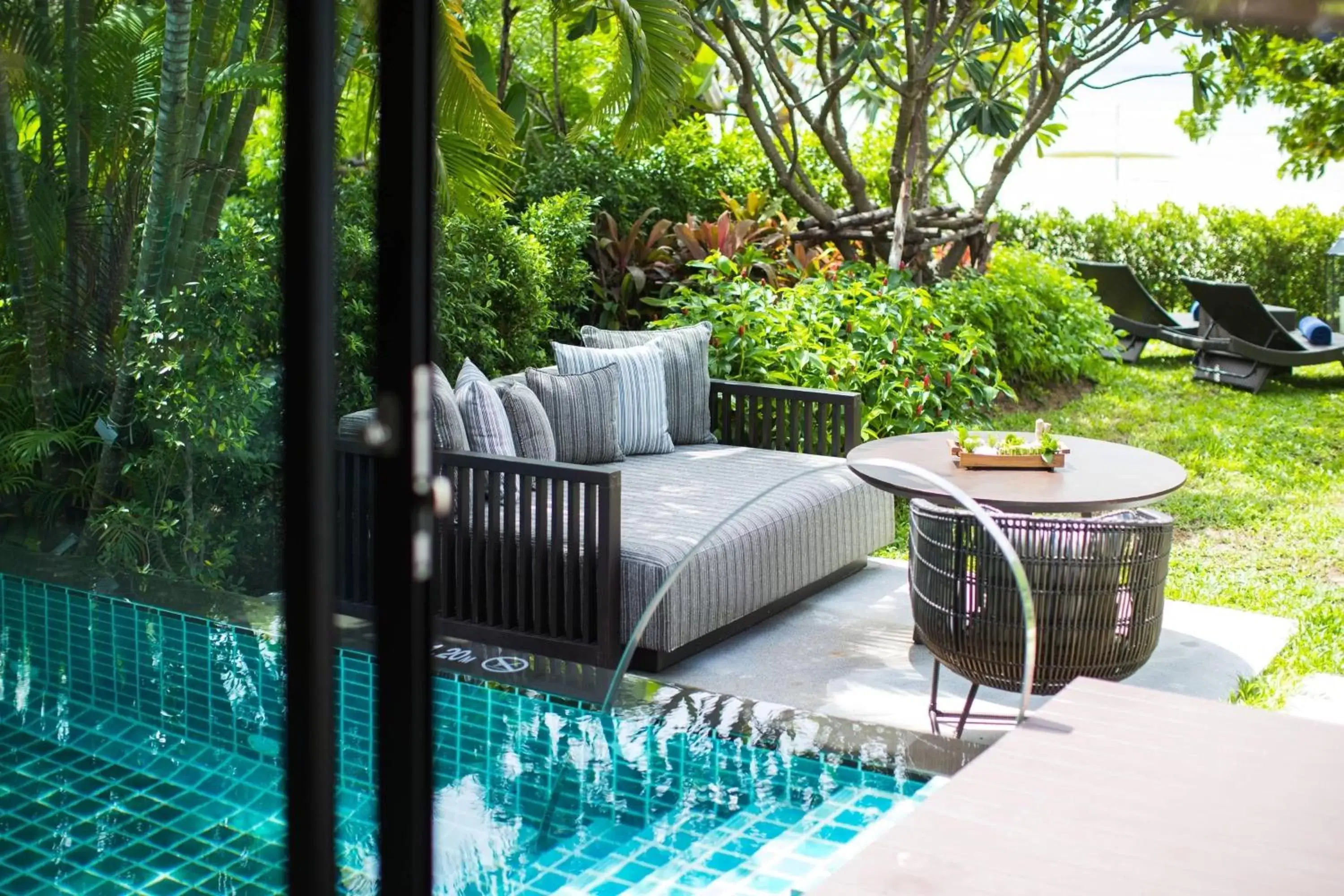 Swimming pool in Phuket Marriott Resort and Spa, Nai Yang Beach