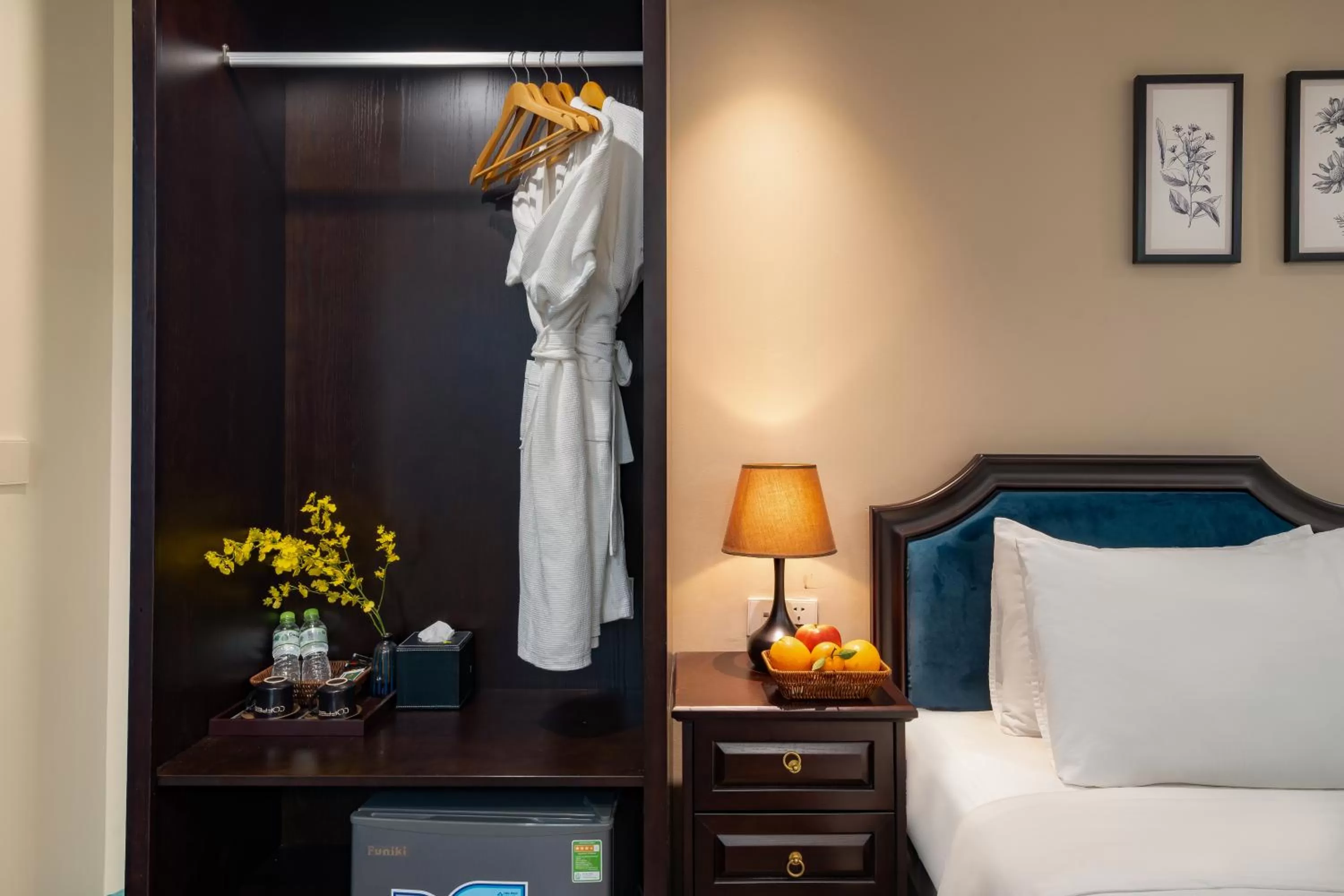 Bed in Hanoi Fiesta Grand Hotel and Spa