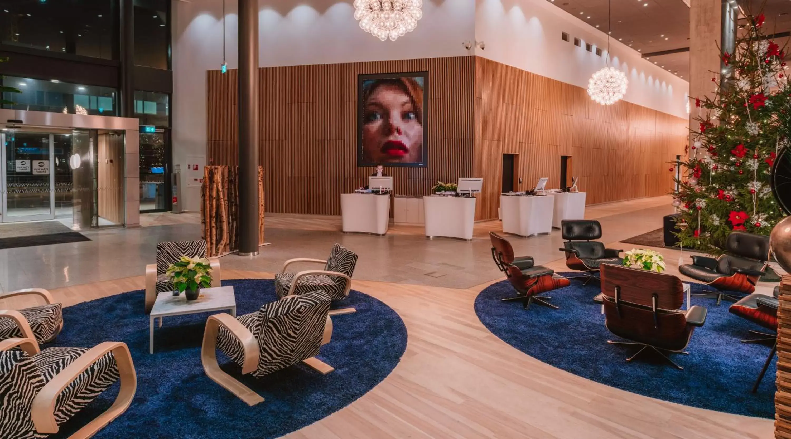 Lobby or reception, Swimming Pool in Clarion Hotel Helsinki