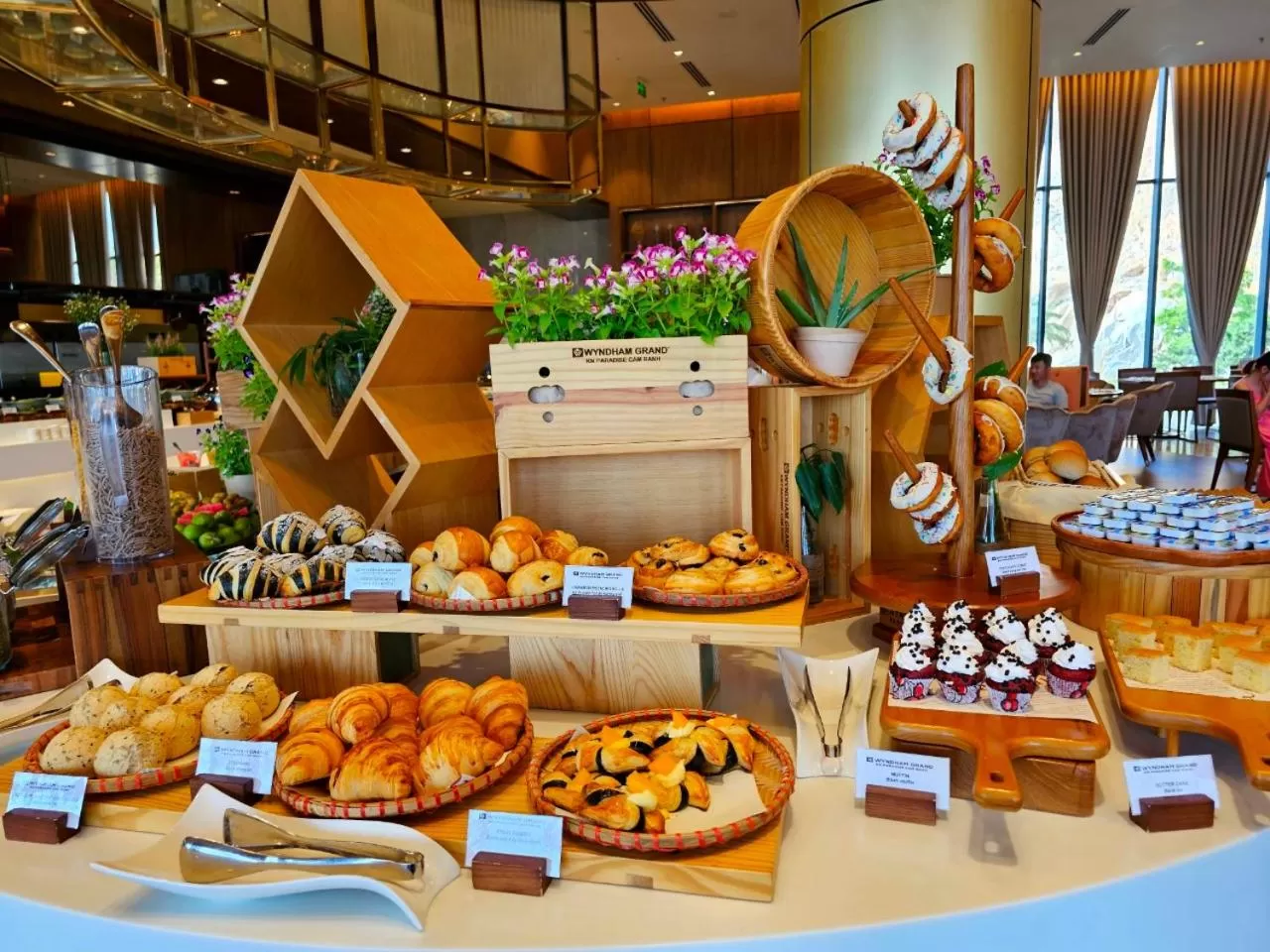 Breakfast in Wyndham Grand KN Paradise Cam Ranh