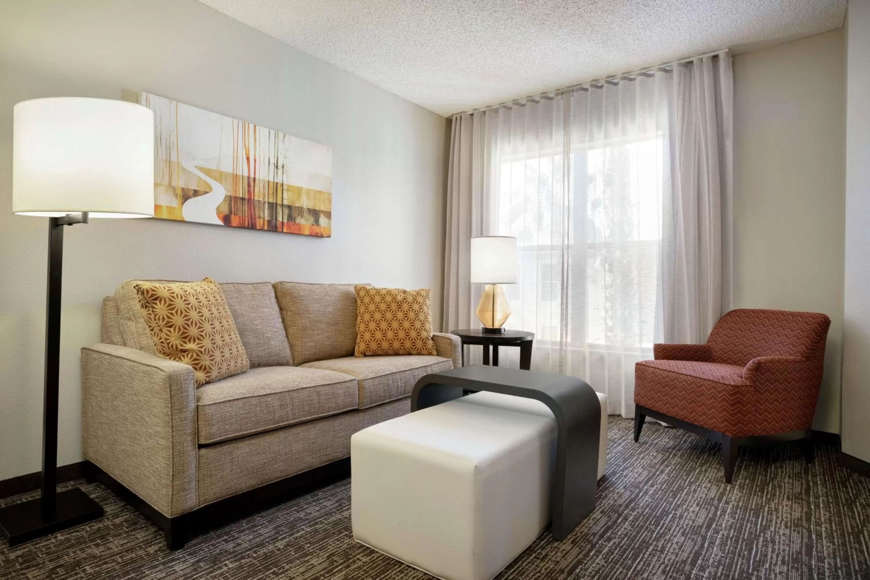 Living room in Homewood Suites by Hilton Phoenix-Chandler