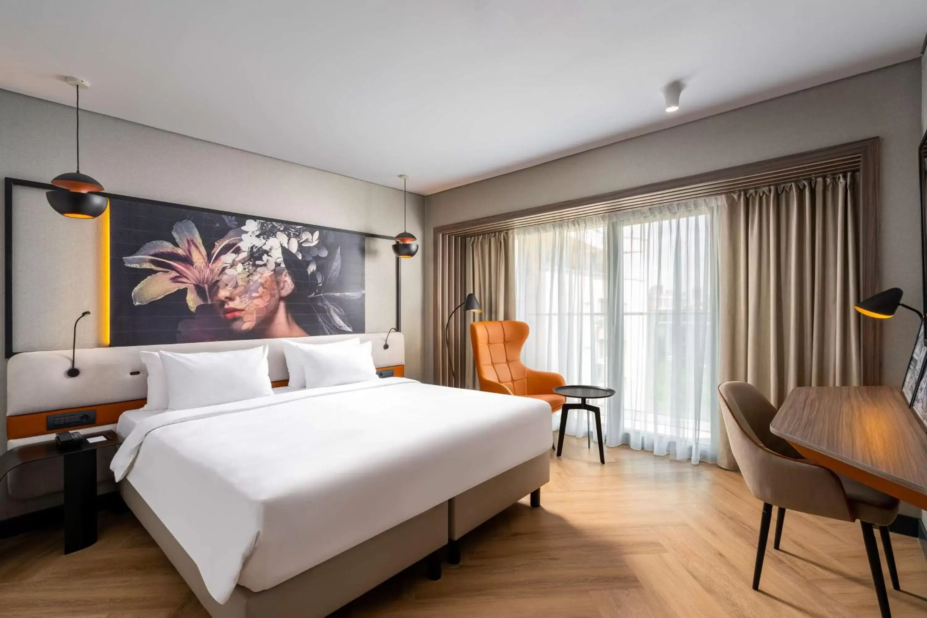 Bedroom in Radisson Blu Hotel Bucharest