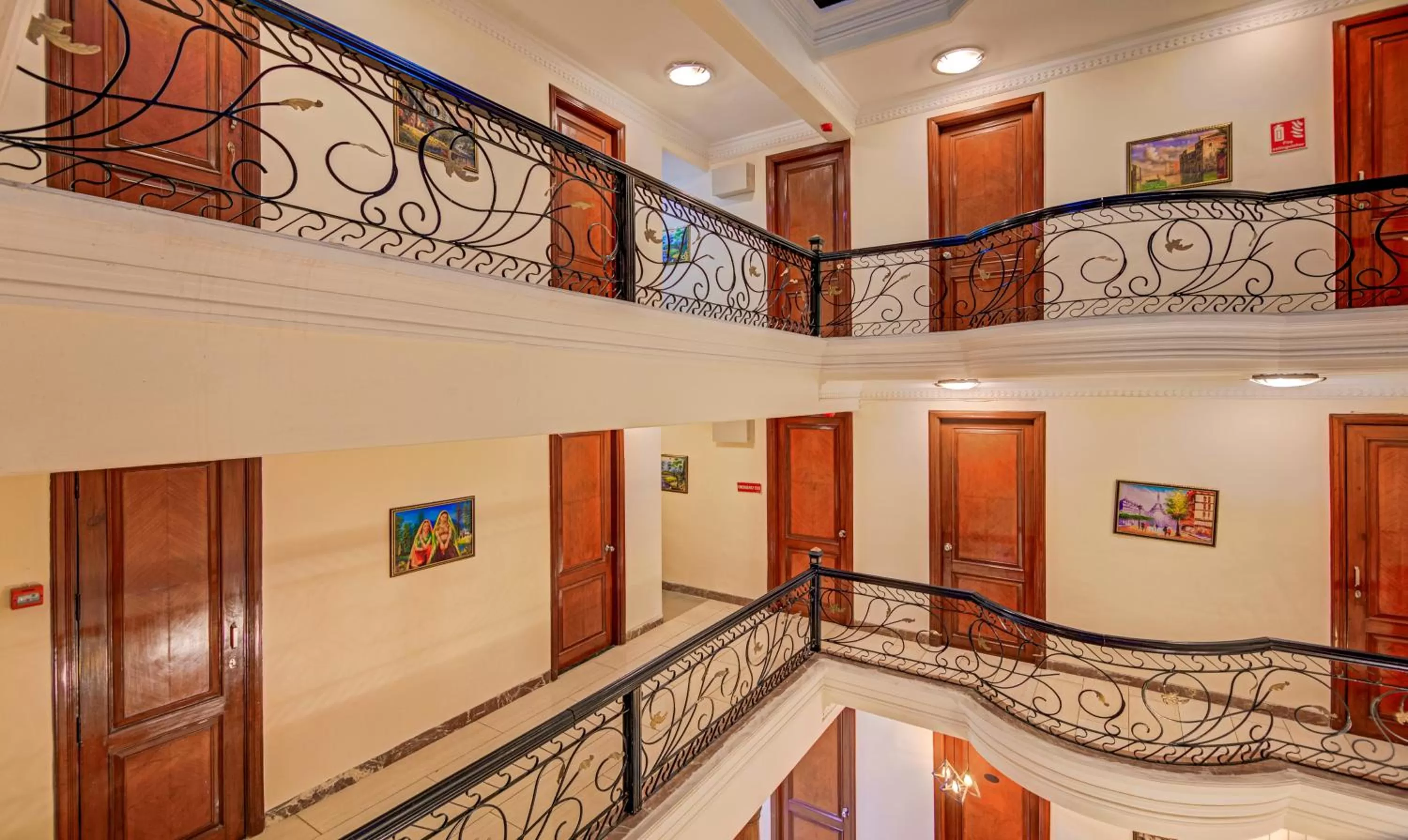 Lobby or reception in Treebo Corporate Park