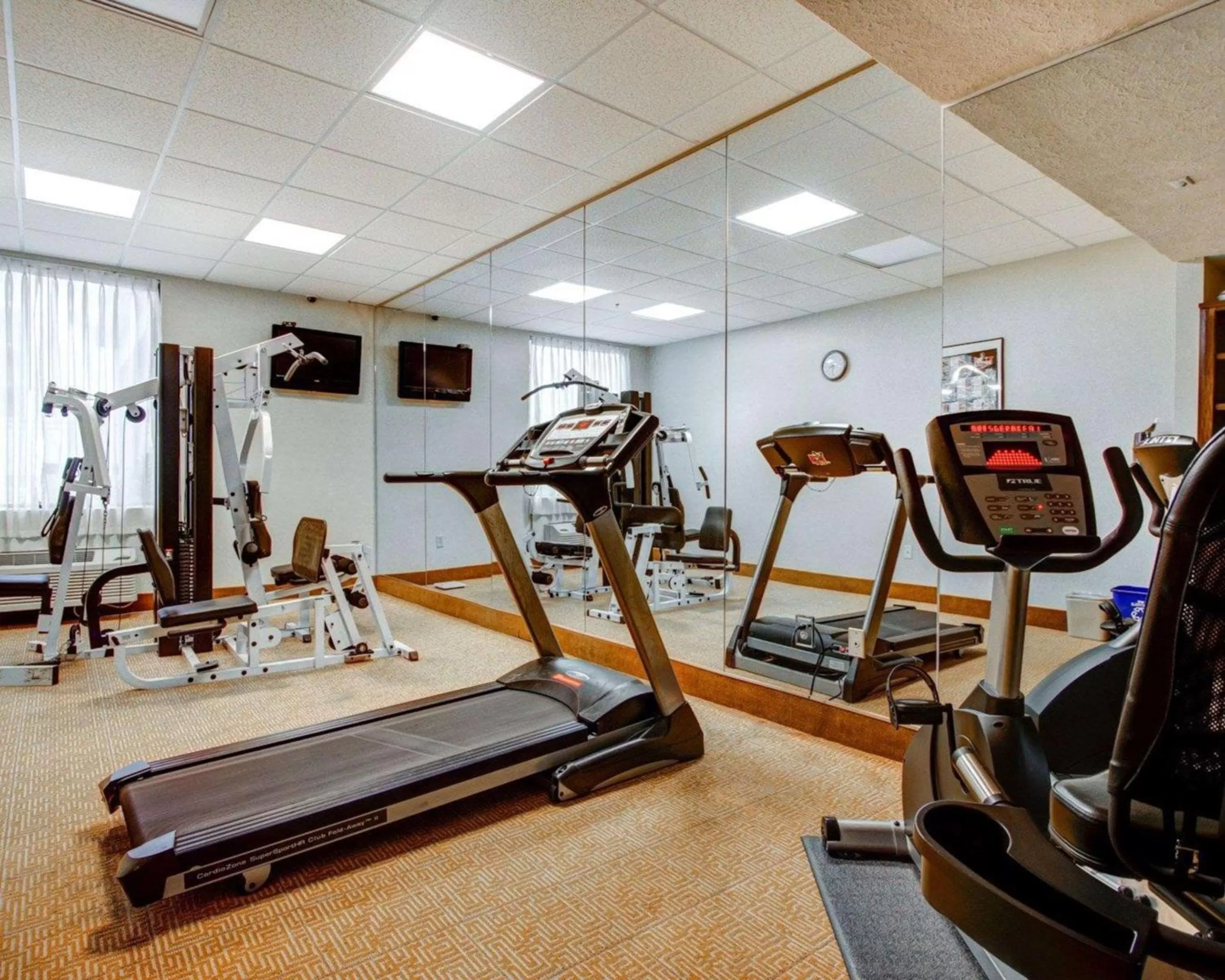 Fitness centre/facilities in Comfort Inn Columbus near Fort Benning