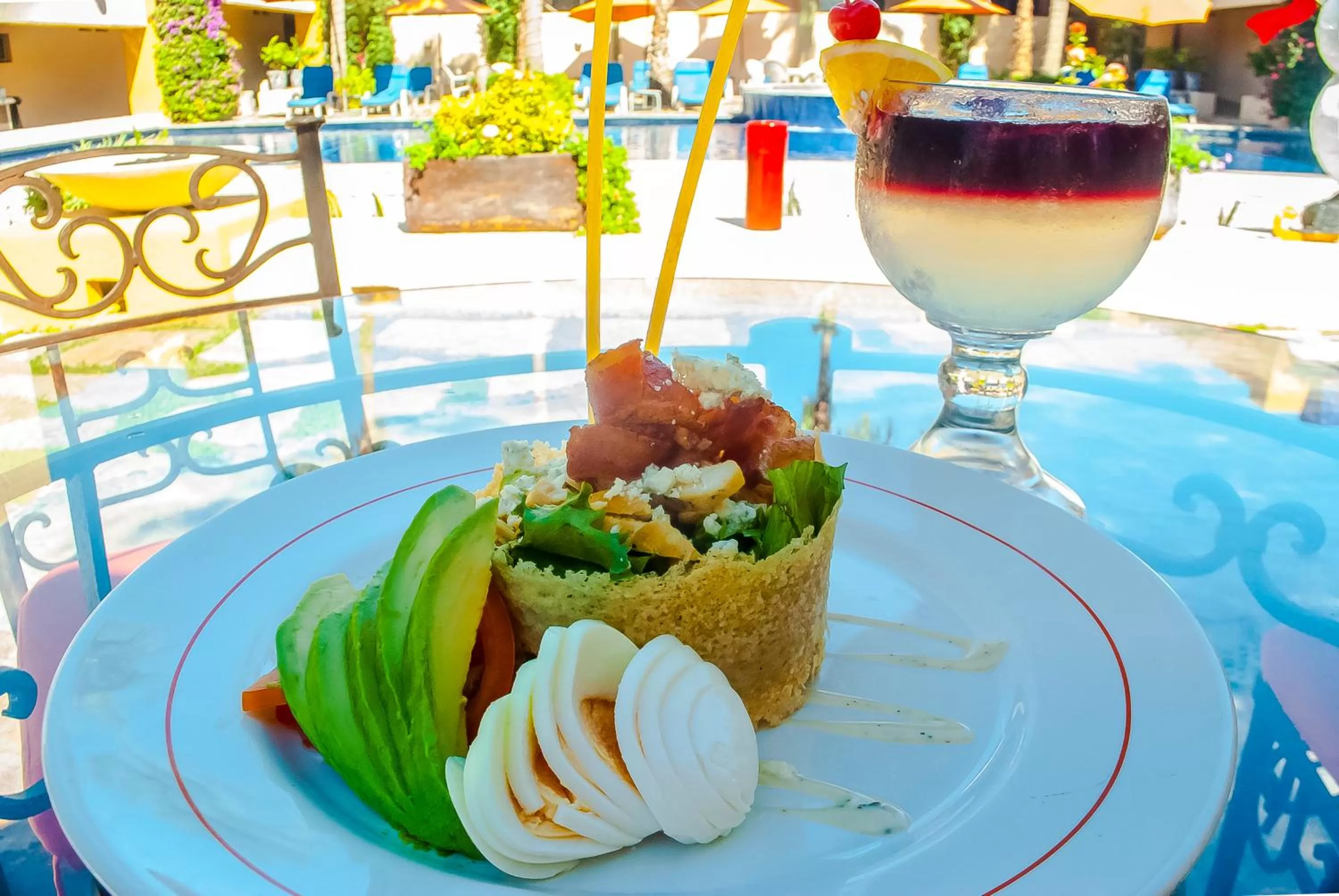 Food and drinks in Hotel Los Patios