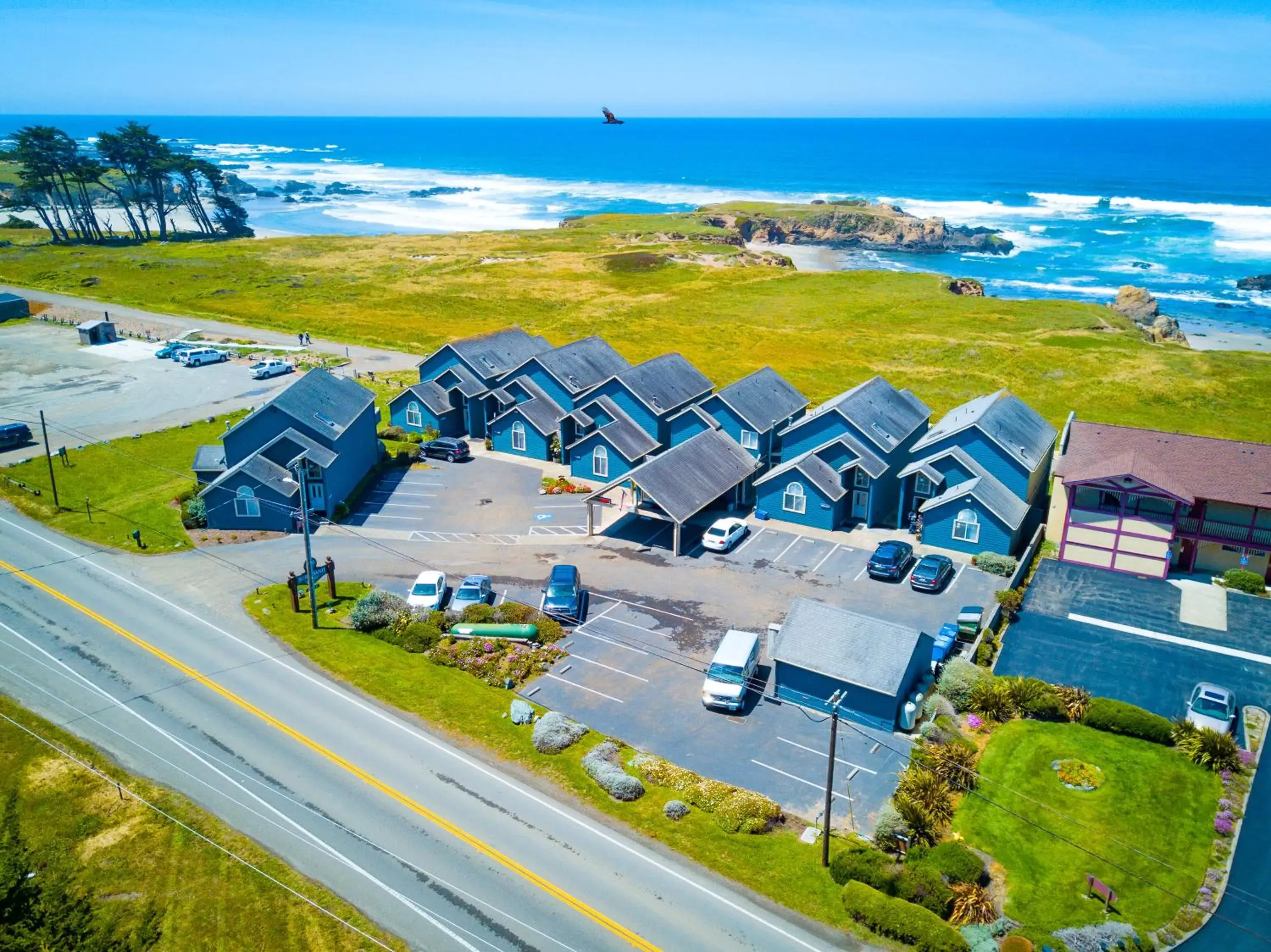 Property building, Bird's-eye View in Surf and Sand Lodge