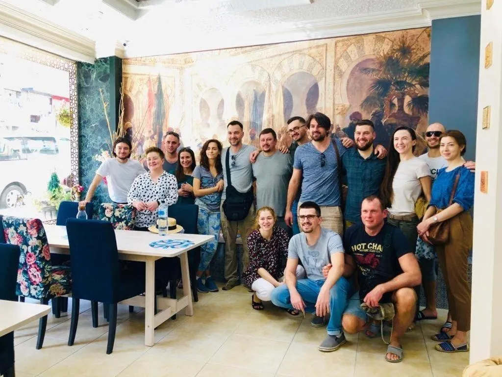 People in Arabesque Hotel