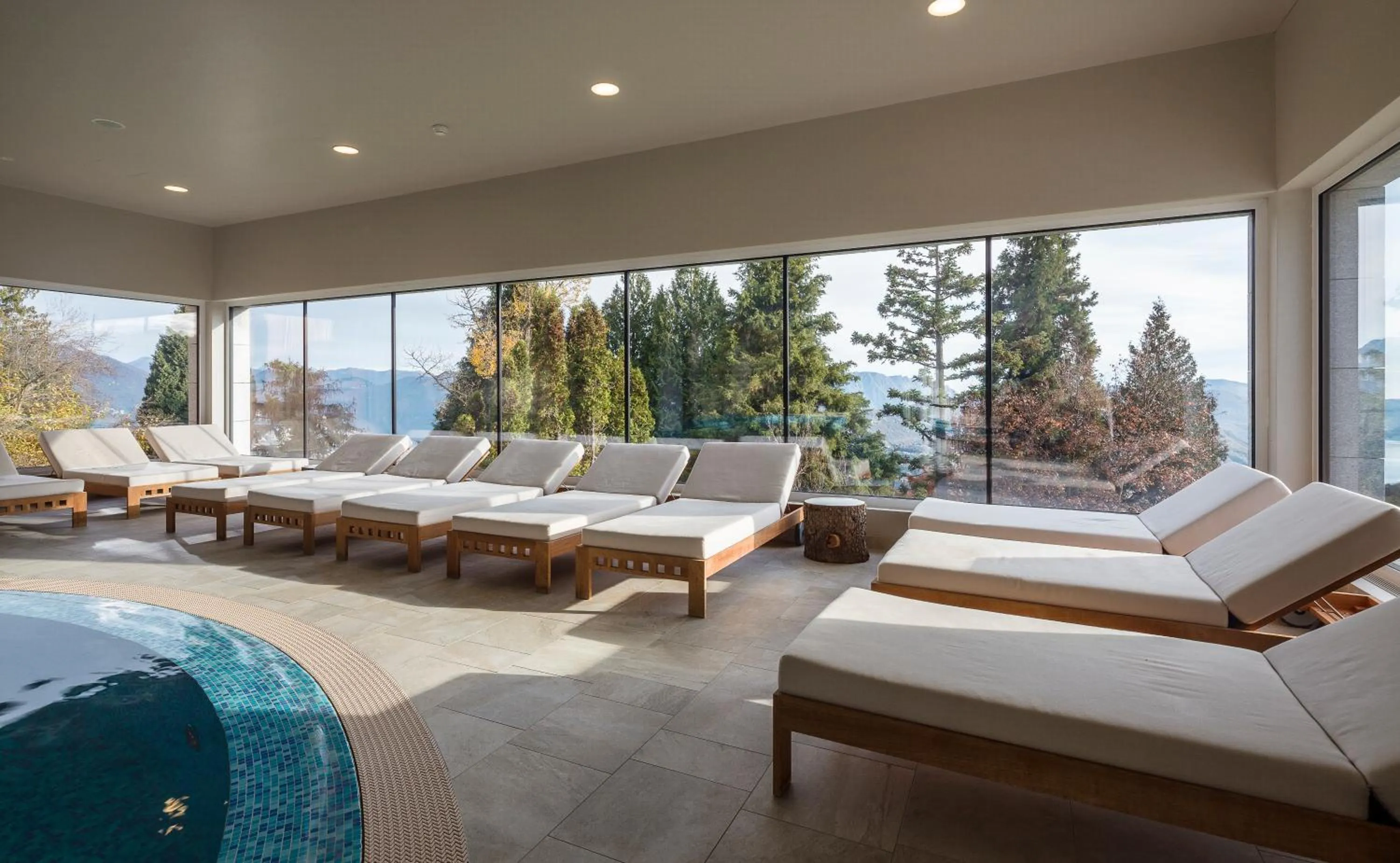 Swimming pool in Kurhaus Cademario Hotel & SPA - Adults Only