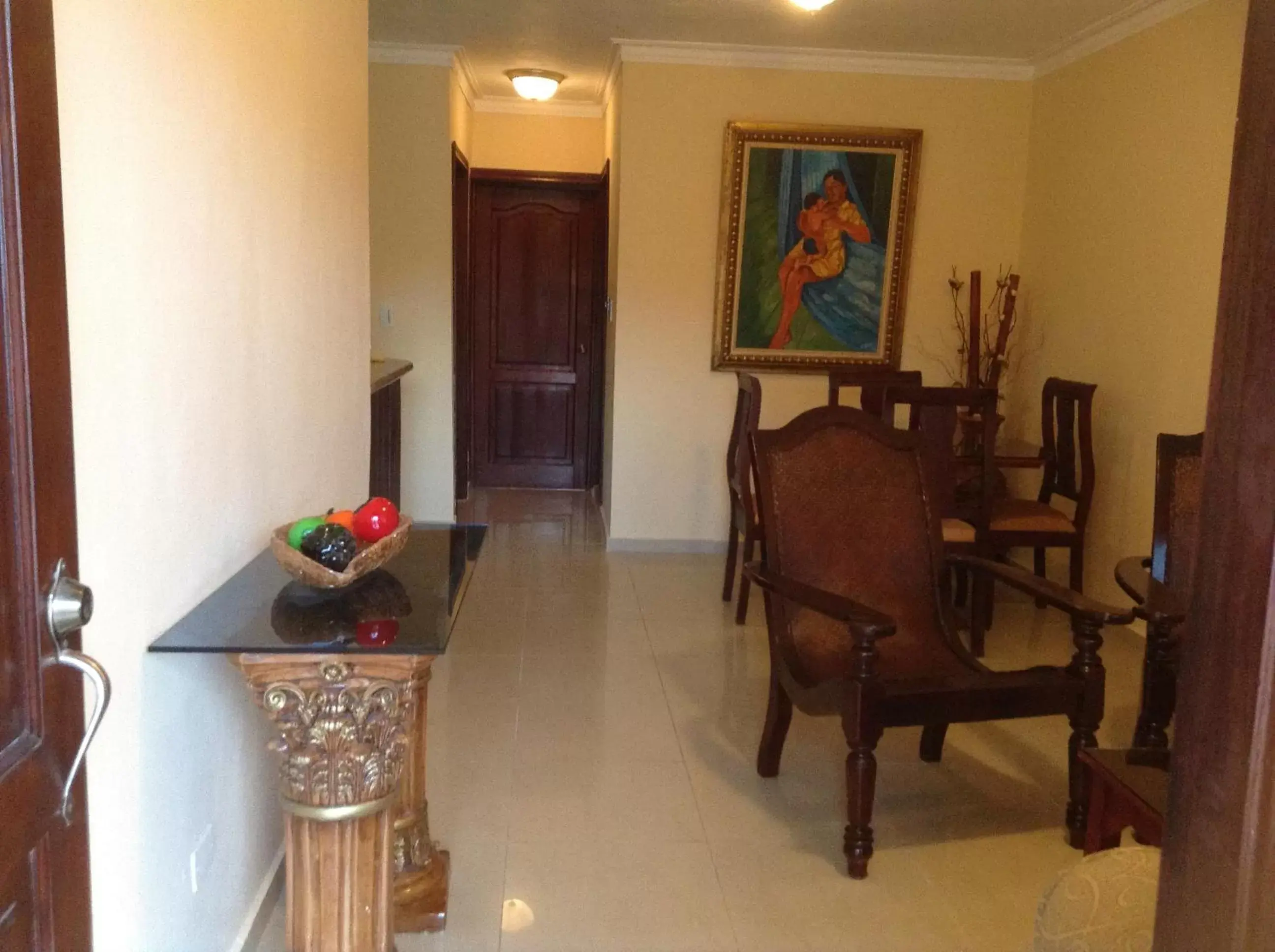 Living room, Seating Area in White Sands shared apartments