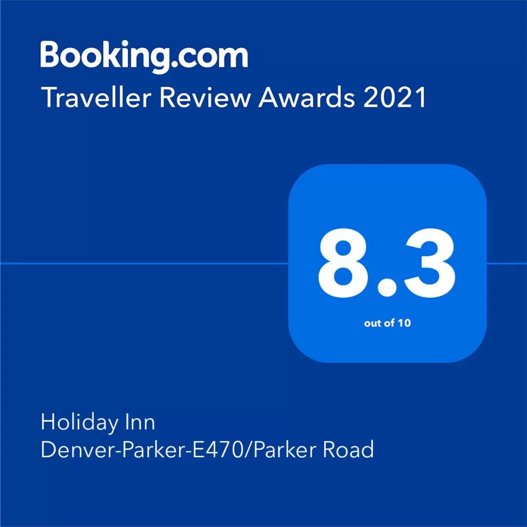 Logo/Certificate/Sign/Award in Holiday Inn Denver-Parker-E470/Parker Road, an IHG Hotel
