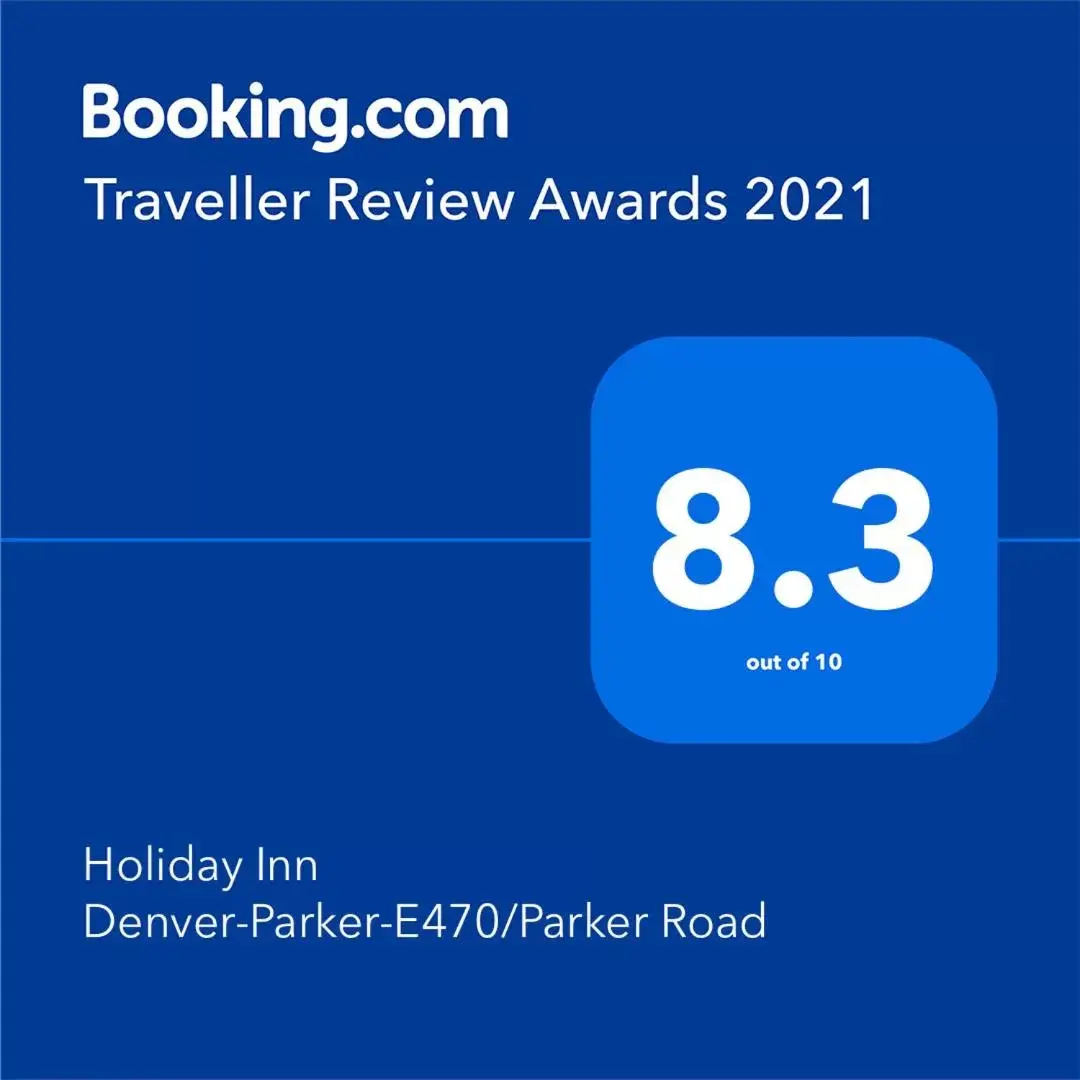 Logo/Certificate/Sign/Award in Holiday Inn Denver-Parker-E470/Parker Road, an IHG Hotel