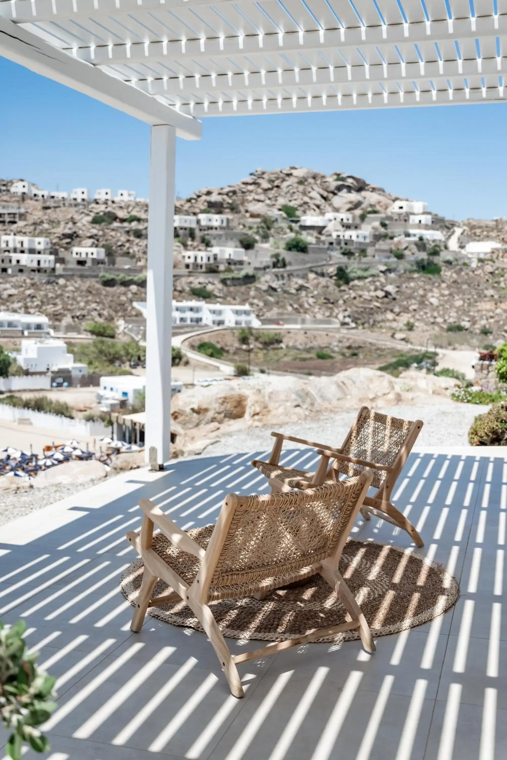 Balcony/Terrace in Super Paradise Hotel