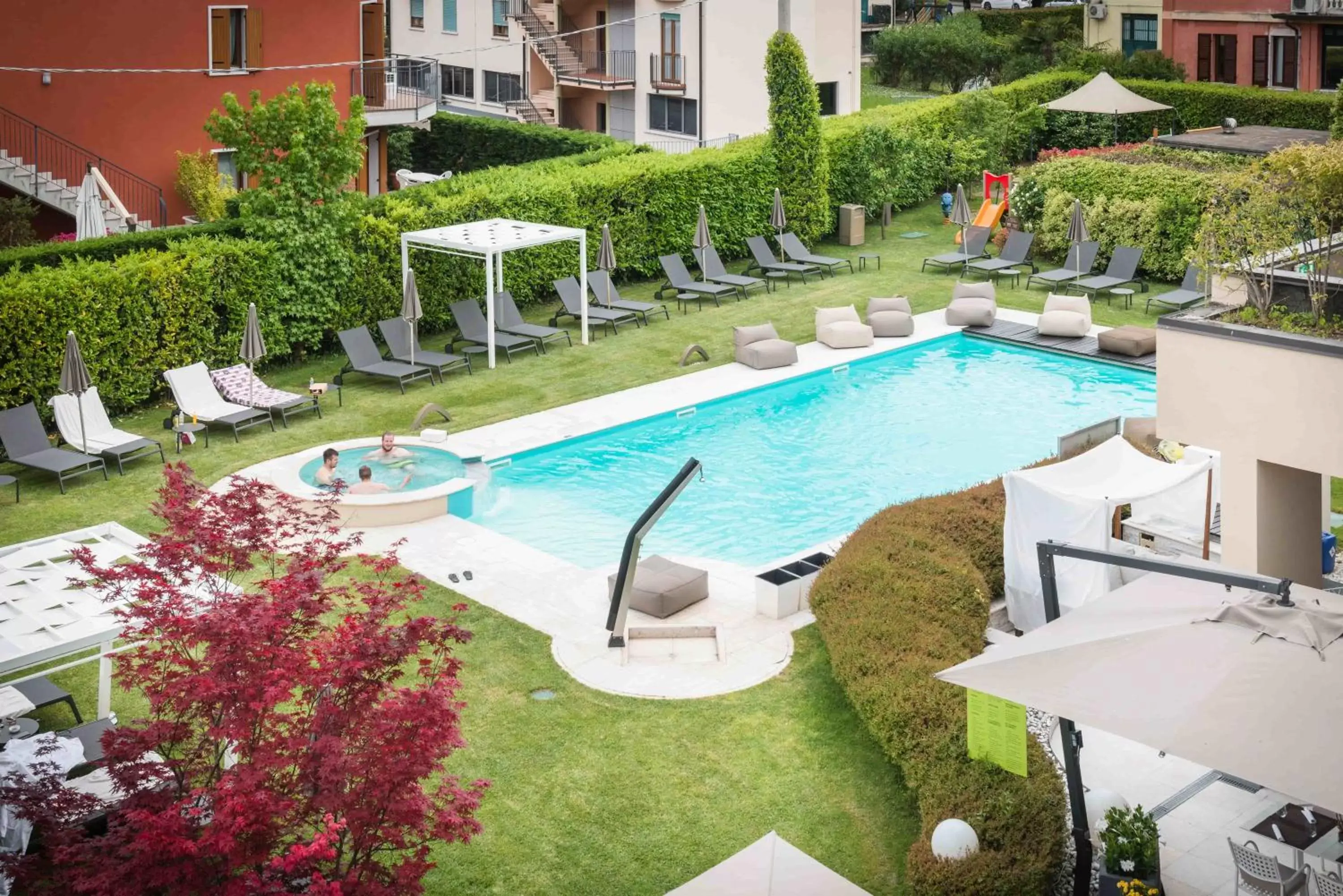 Pool View in Enjoy Garda Hotel